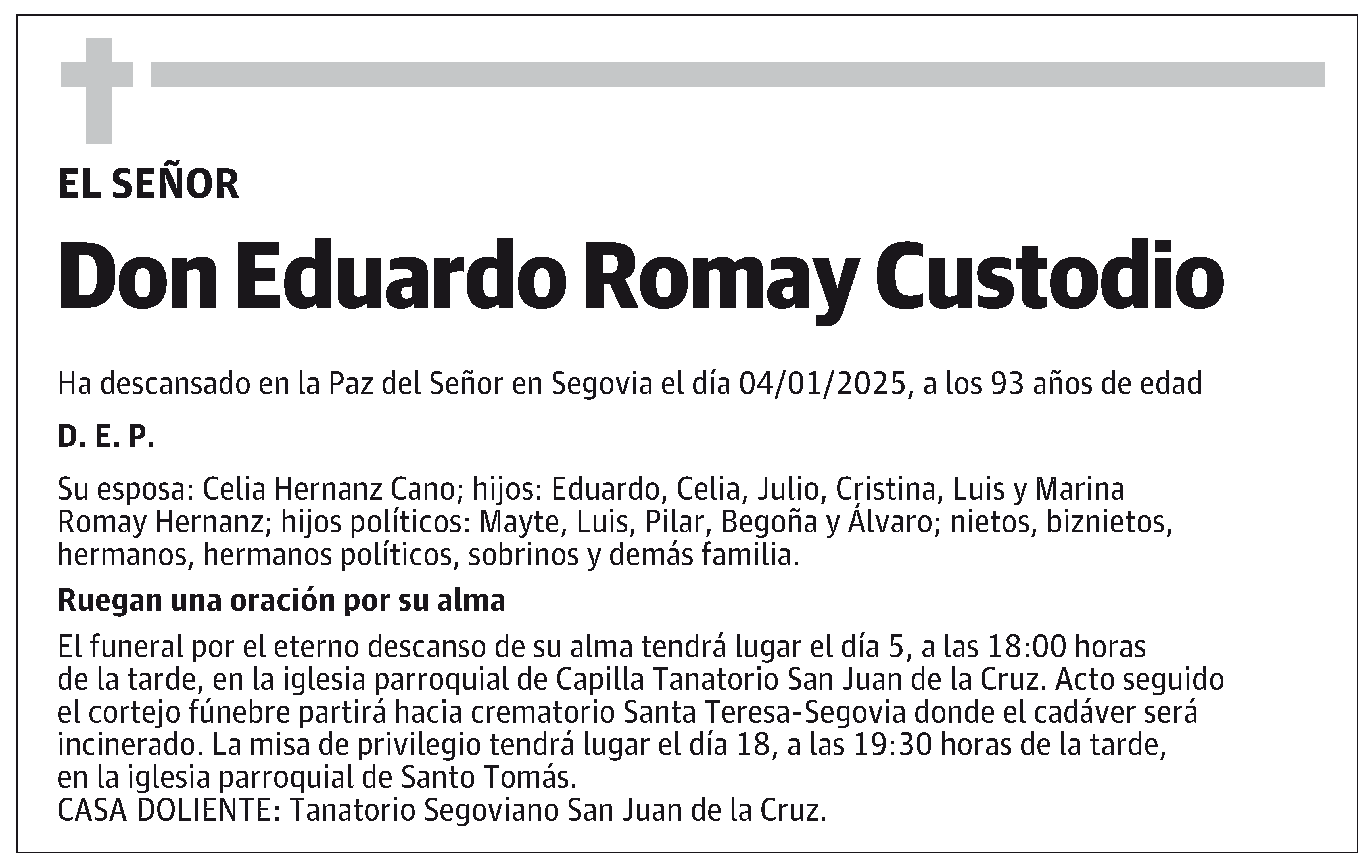 Eduardo Romay Custodio