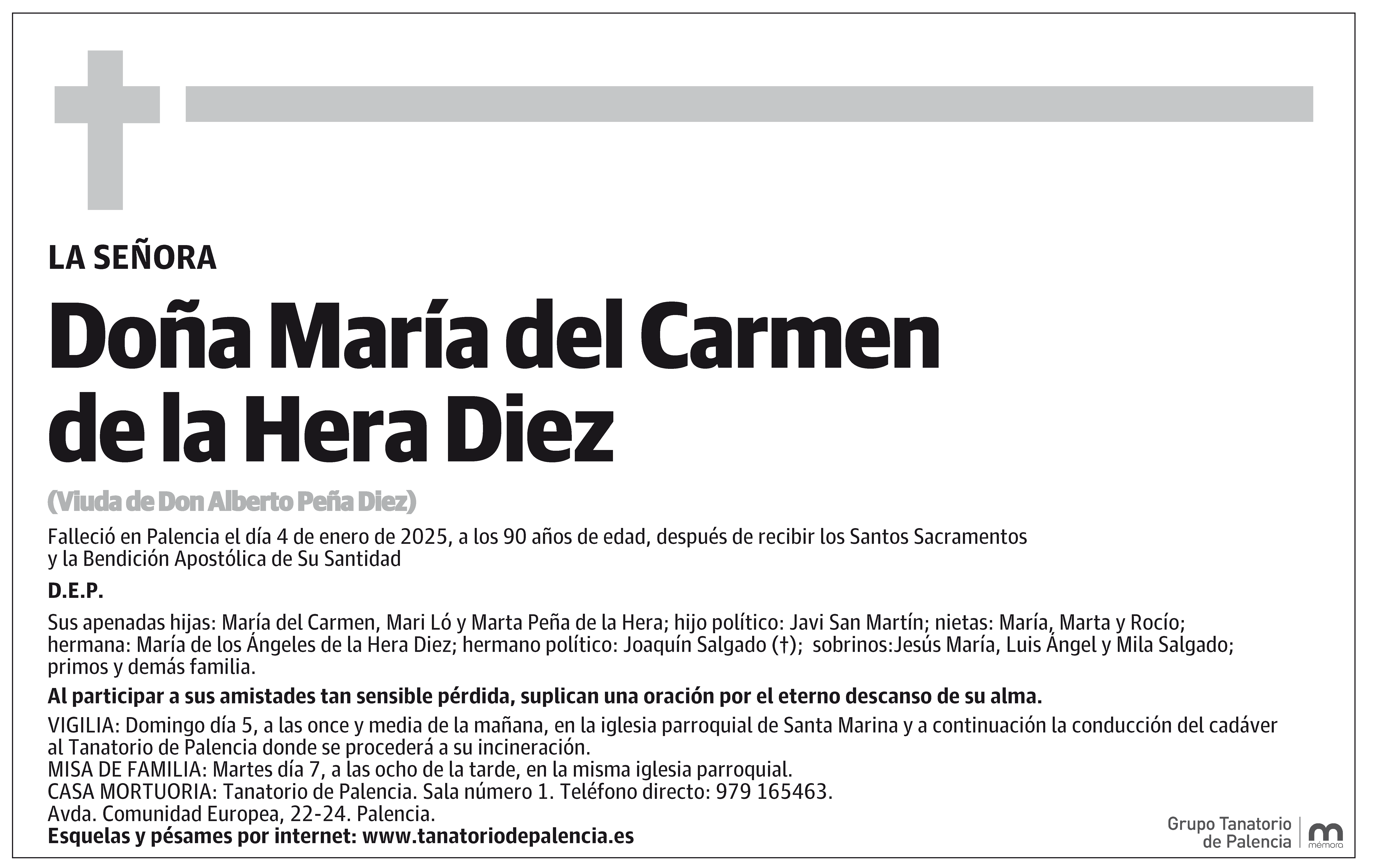 María del Carmen de la Hera Diez