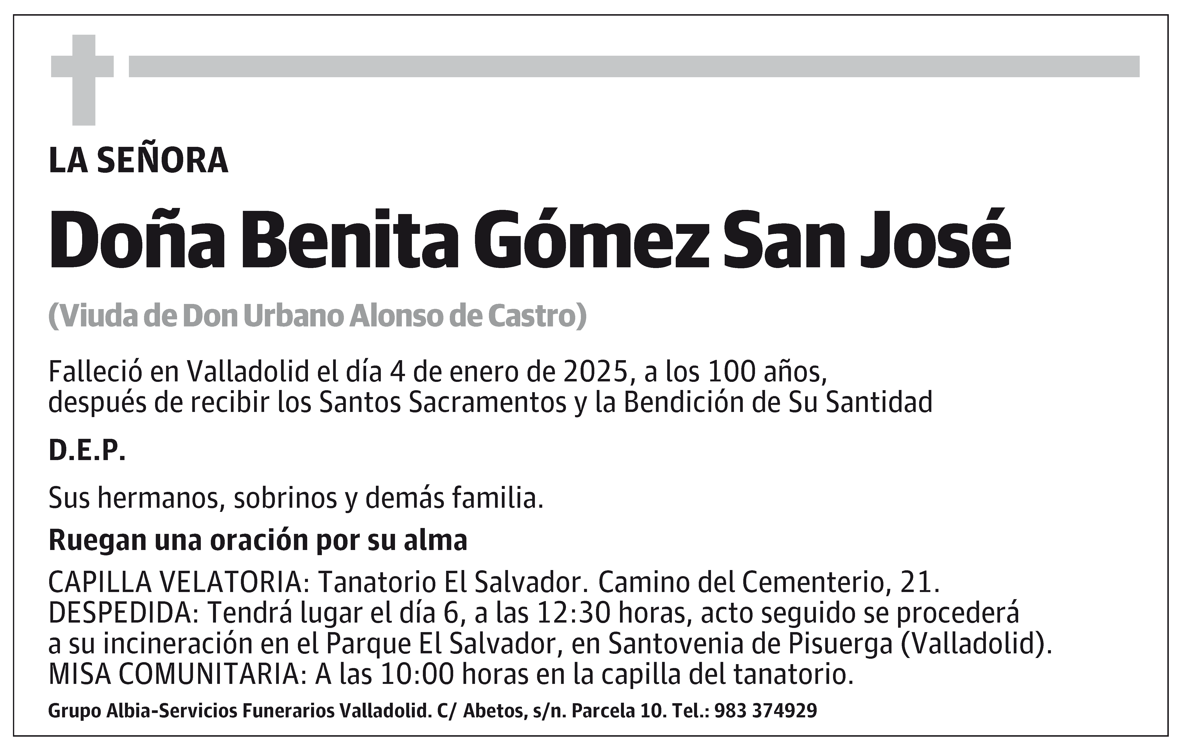 Benita Gómez San José