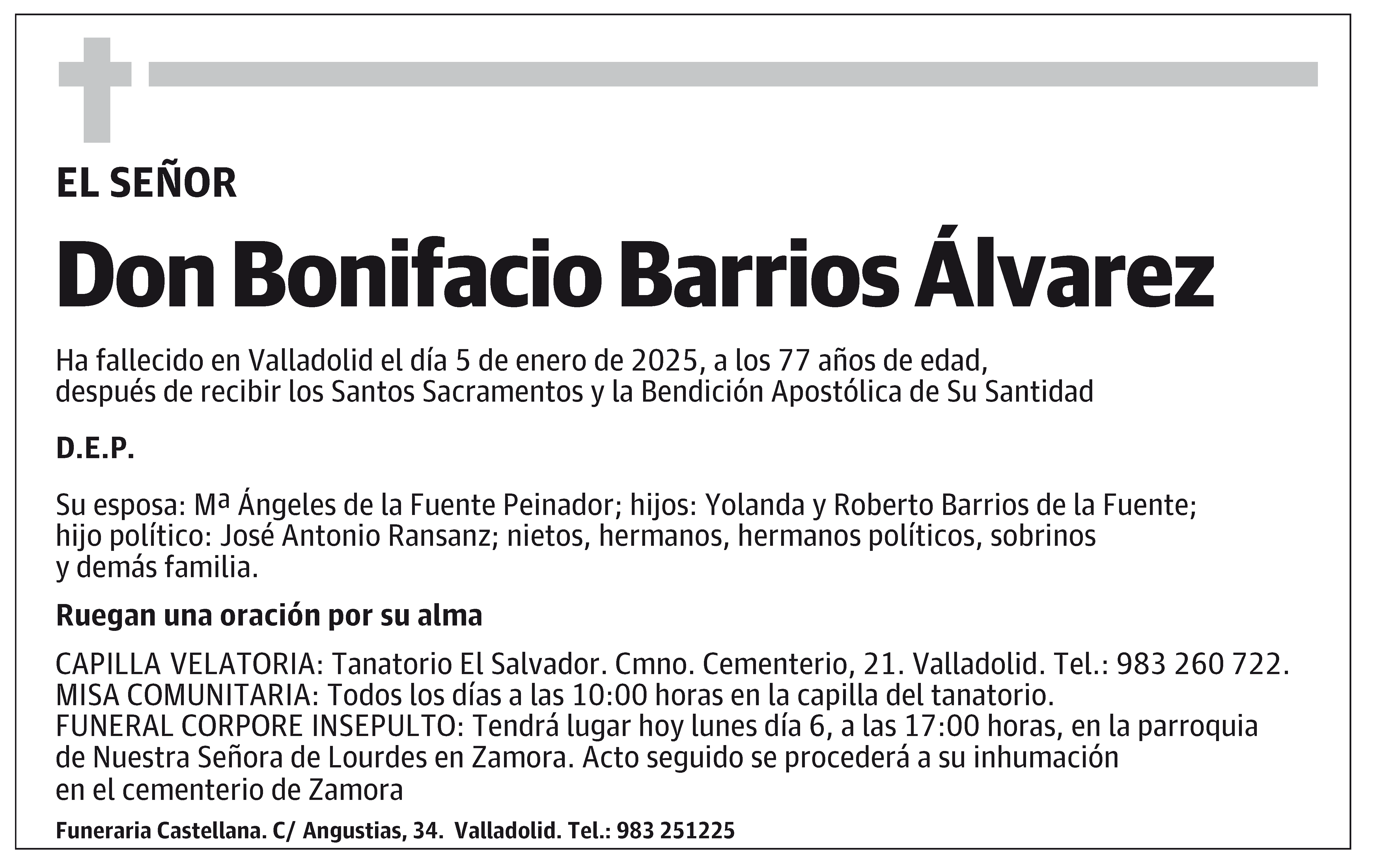 Bonifacio Barrios Álvarez