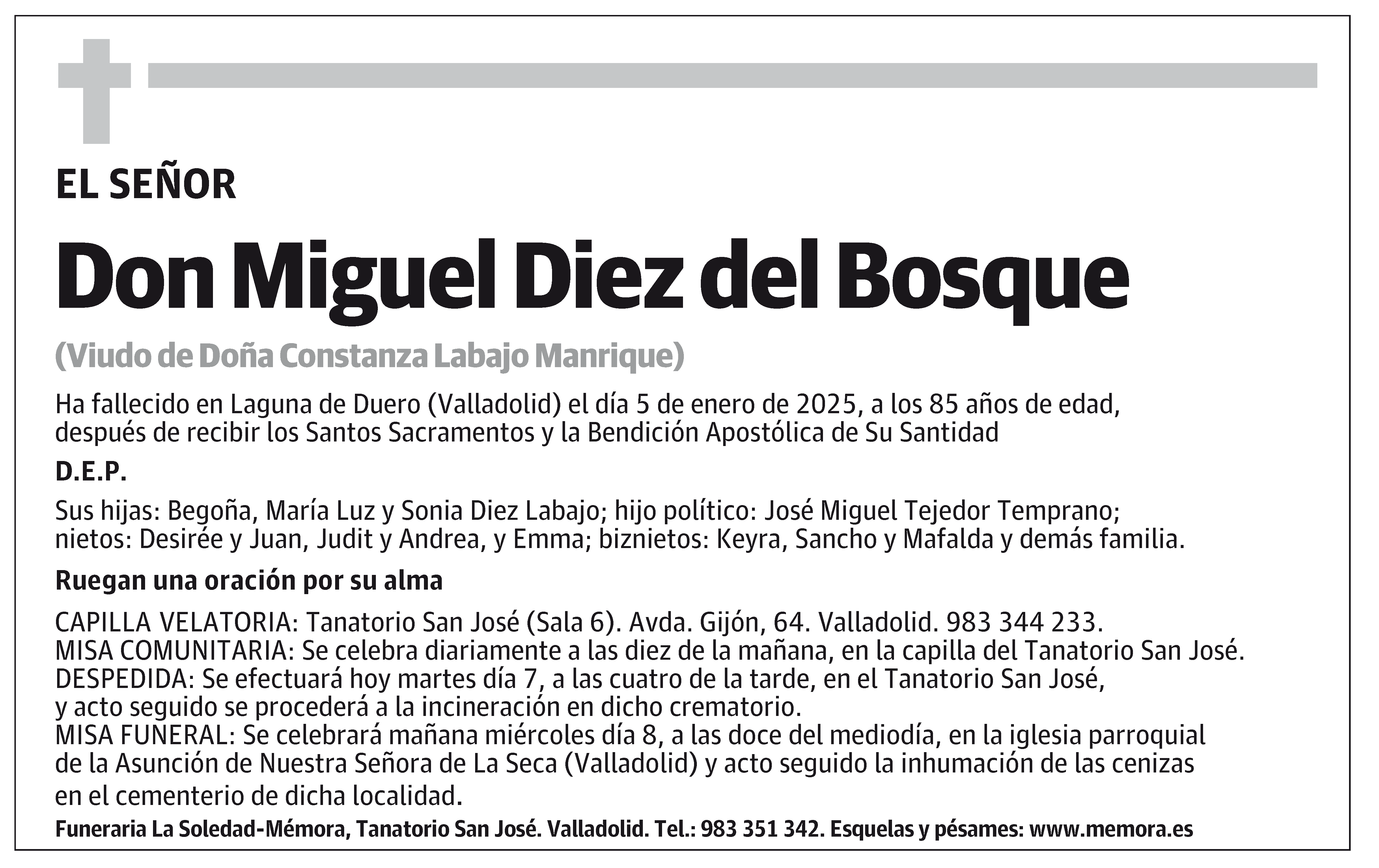 Miguel Diez del Bosque