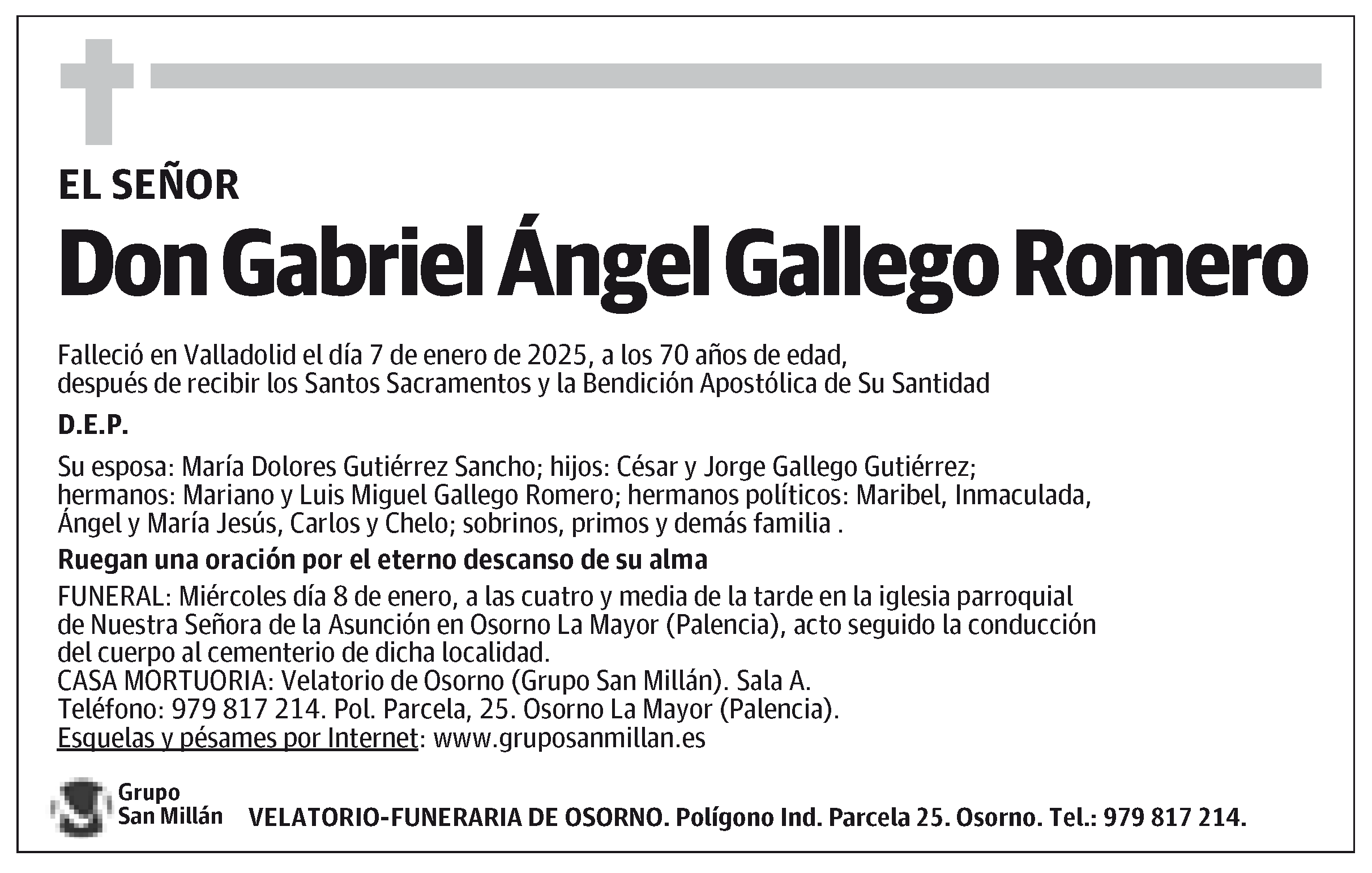 Gabriel Ángel Gallego Romero