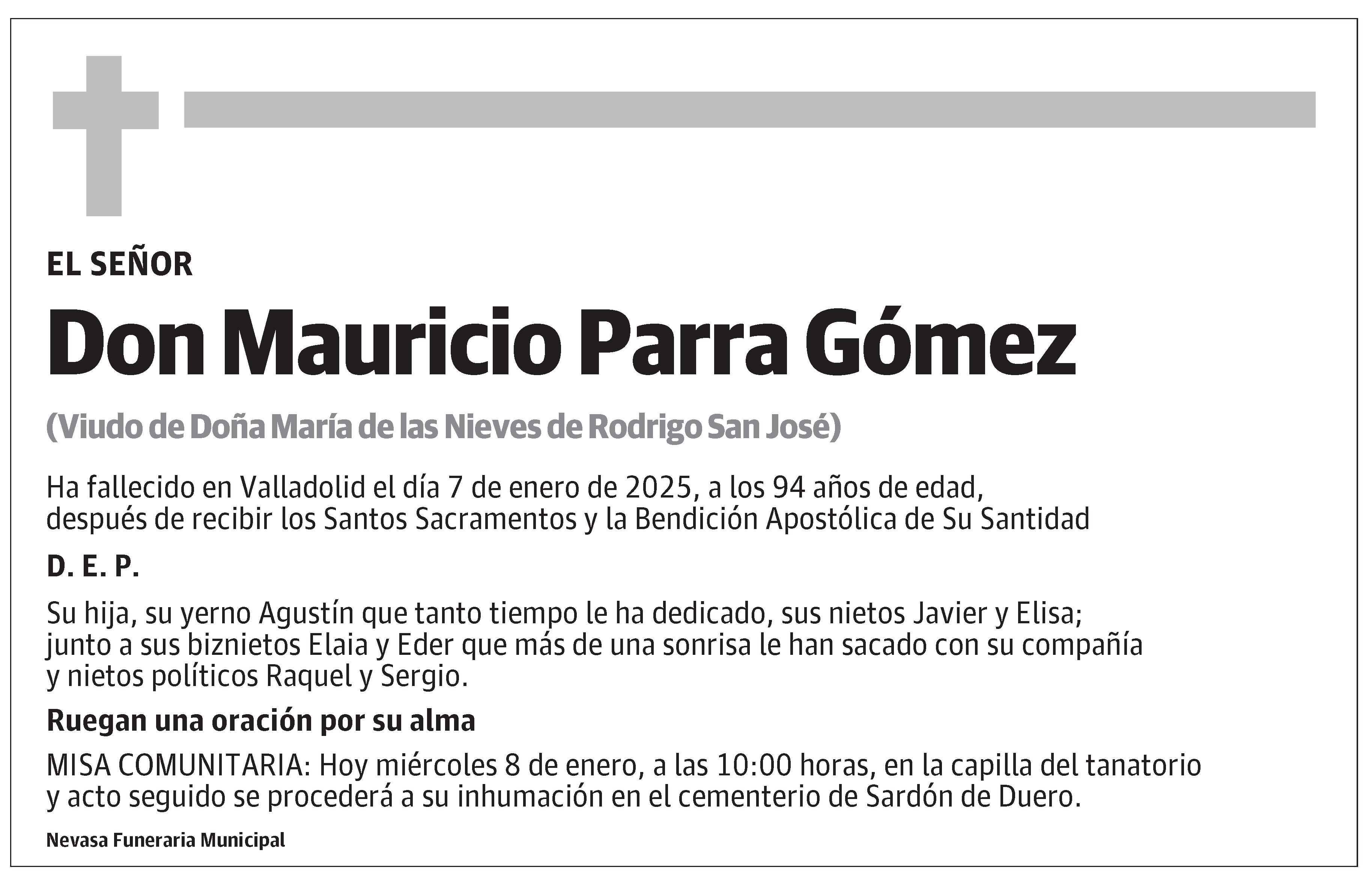 Mauricio Parra Gómez