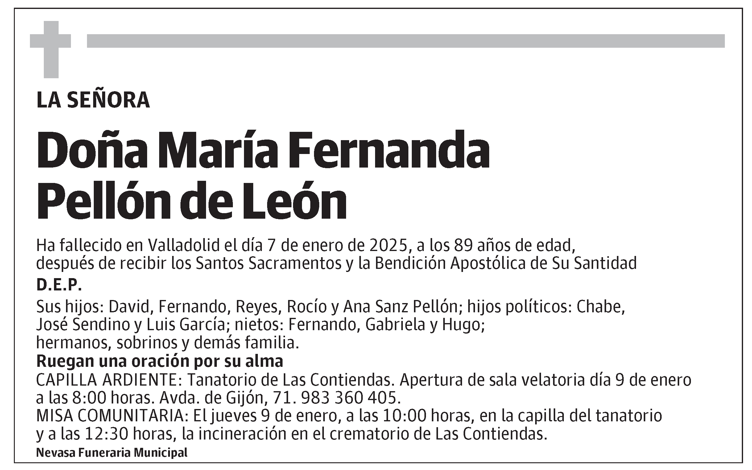 María Fernanda Pellón de León