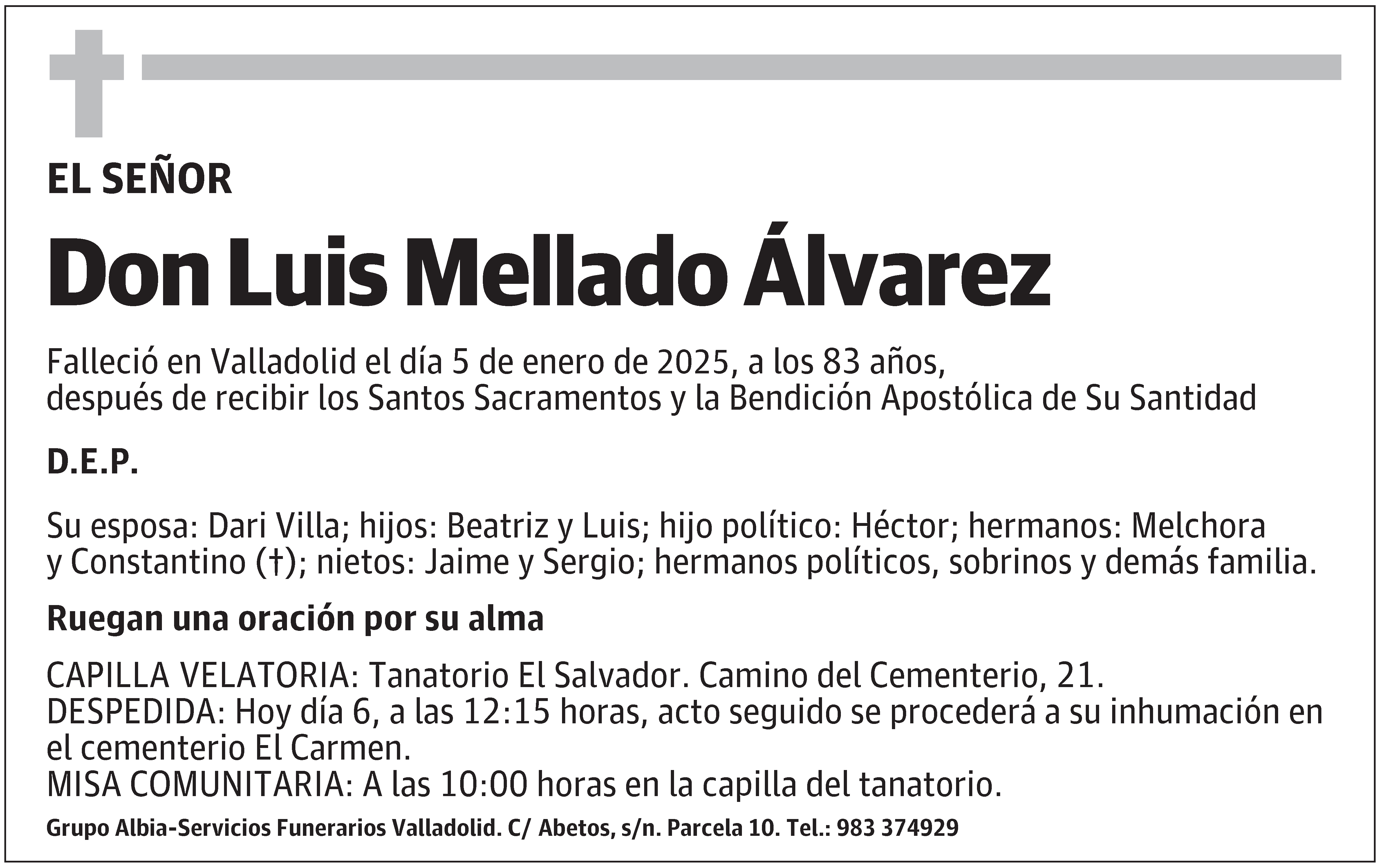 Luis Mellado Álvarez