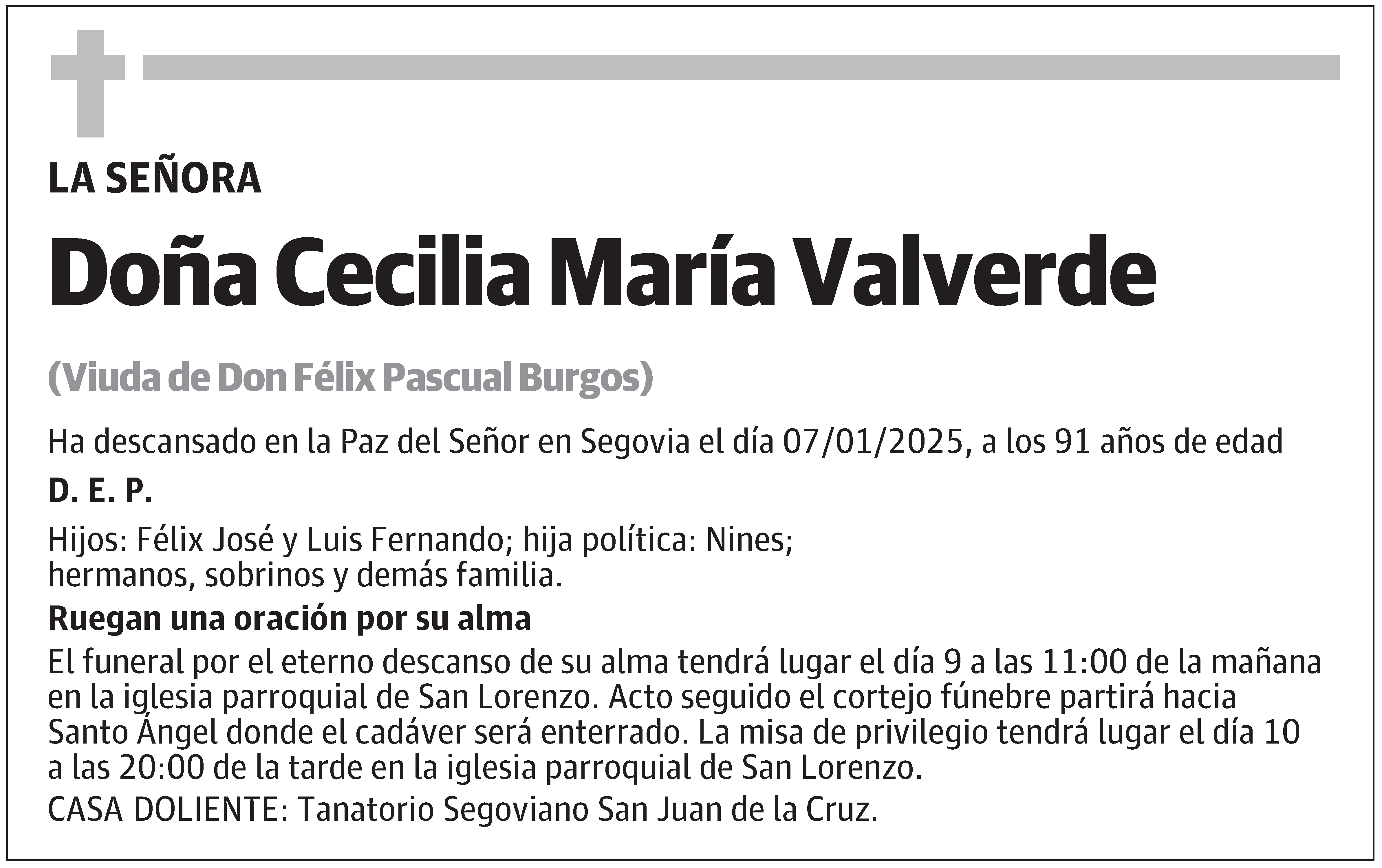 Cecilia María Valverde