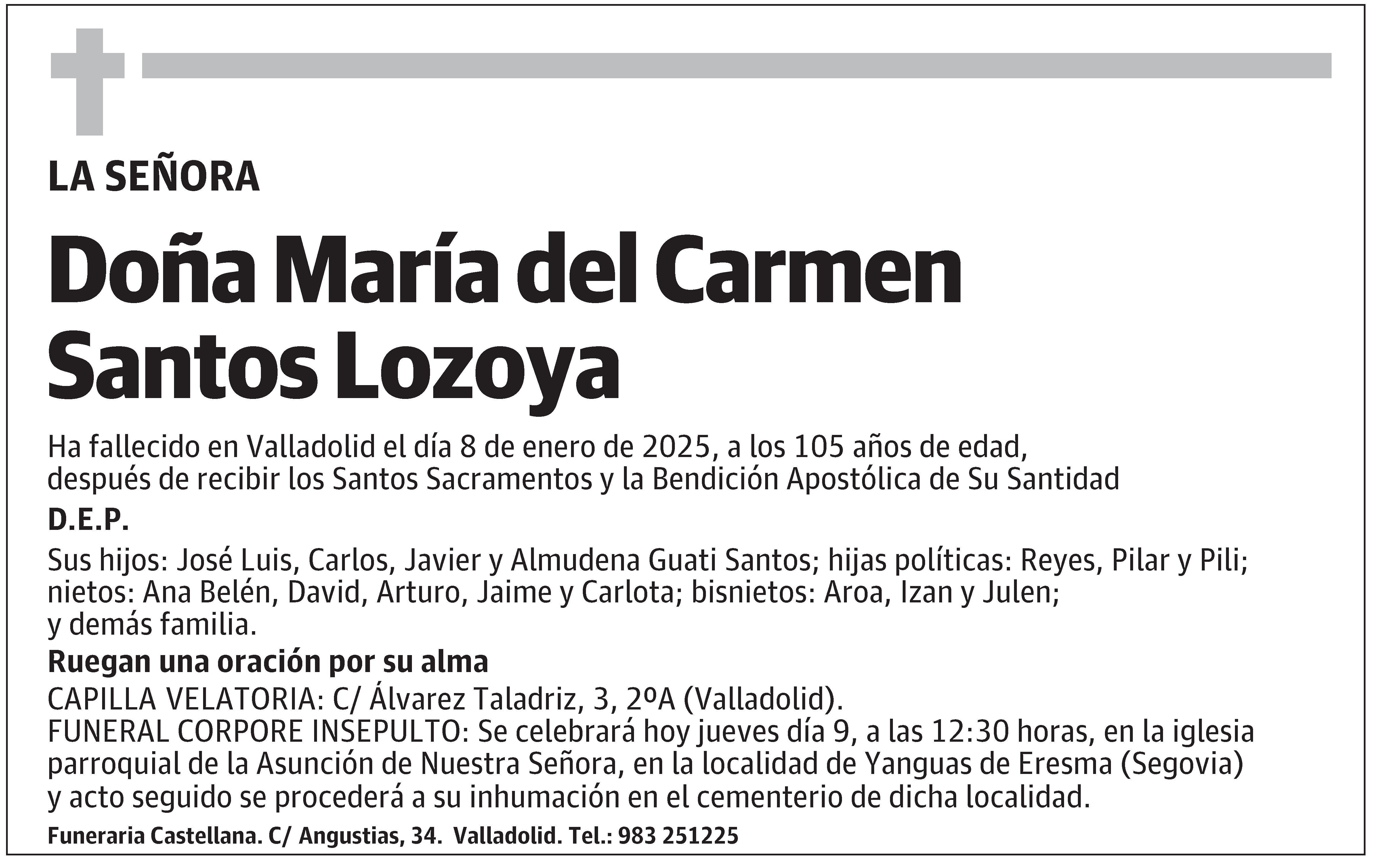 María del Carmen Santos Lozoya