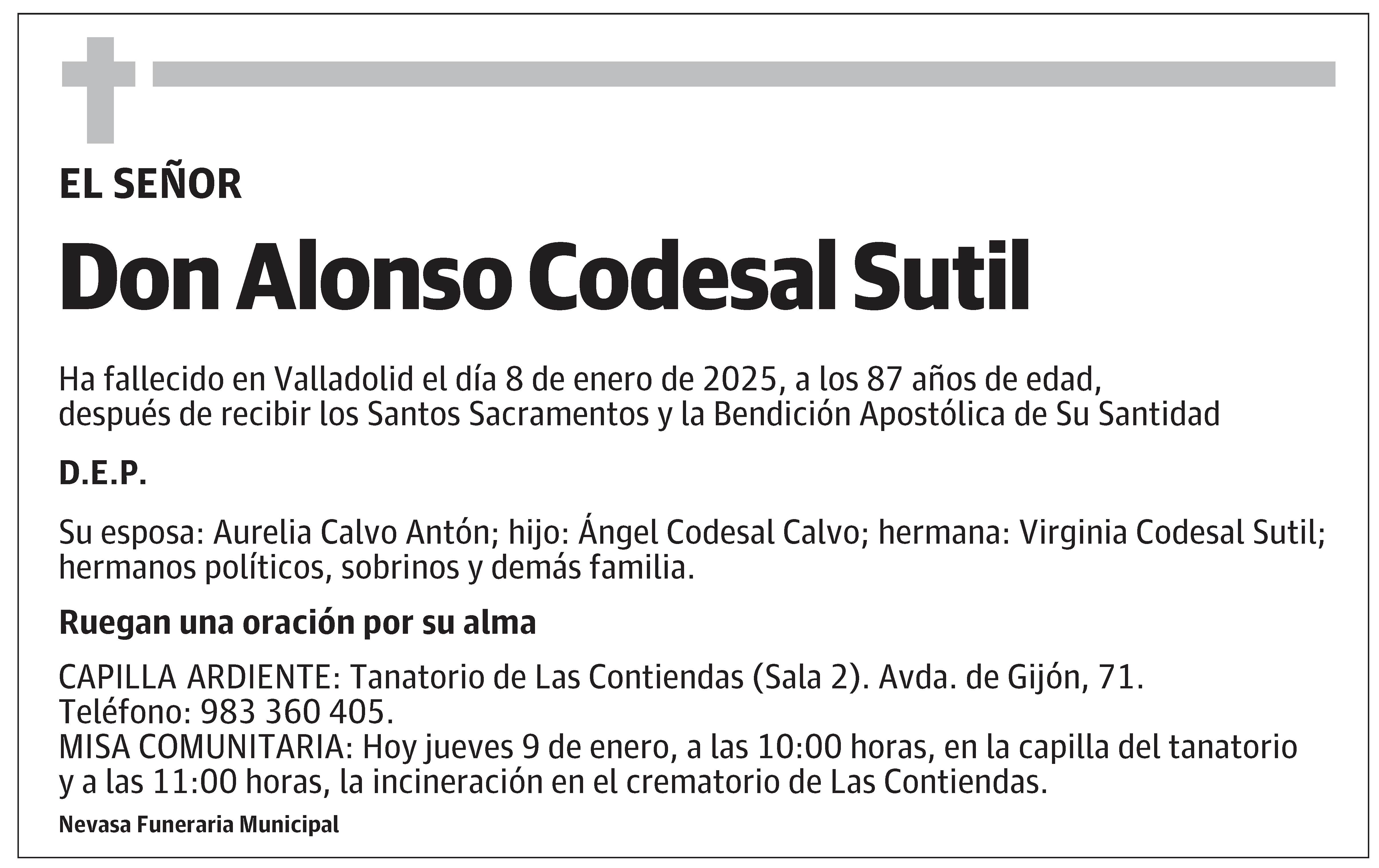 Alonso Codesal Sutil