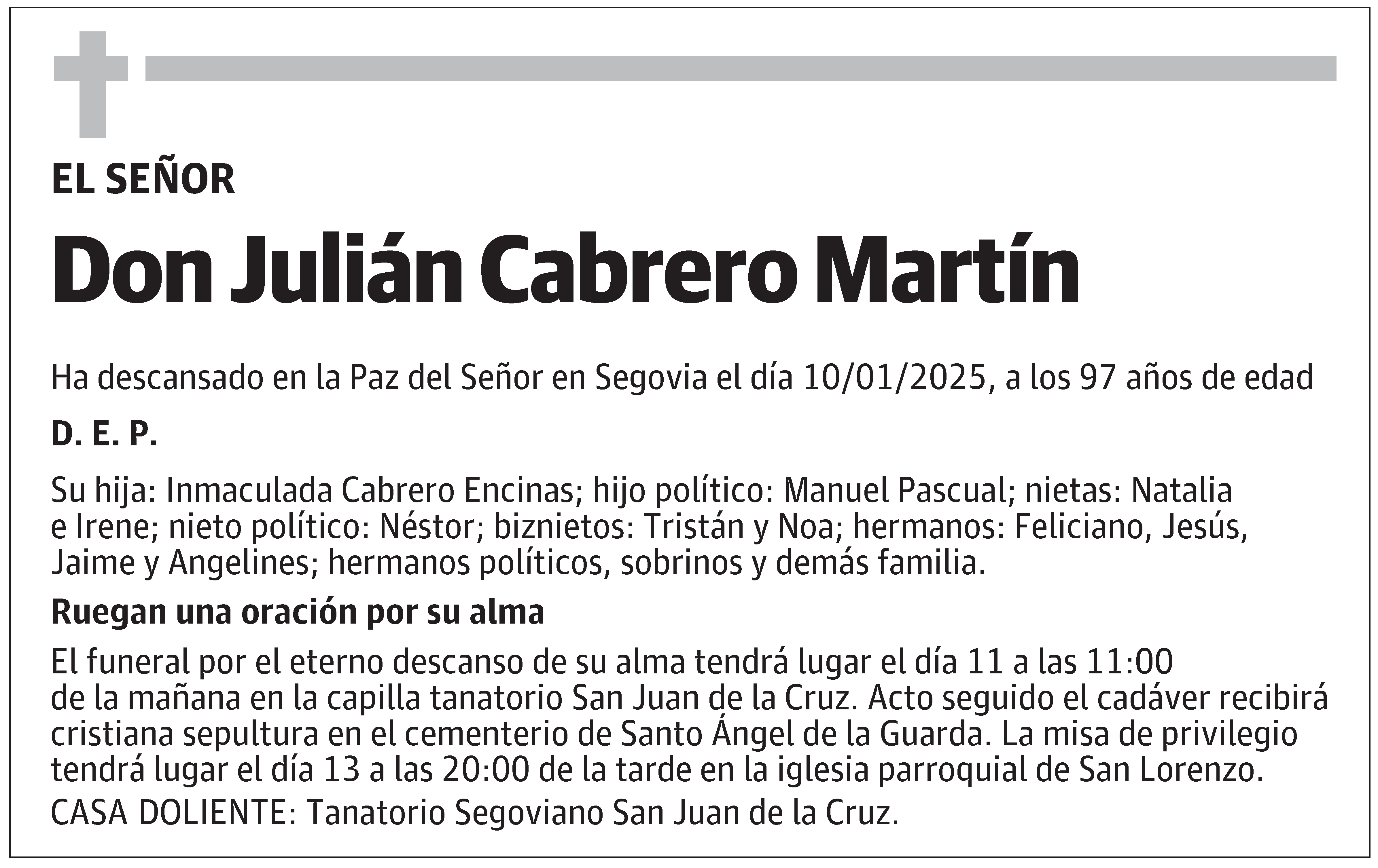 Julián Cabrero Martín