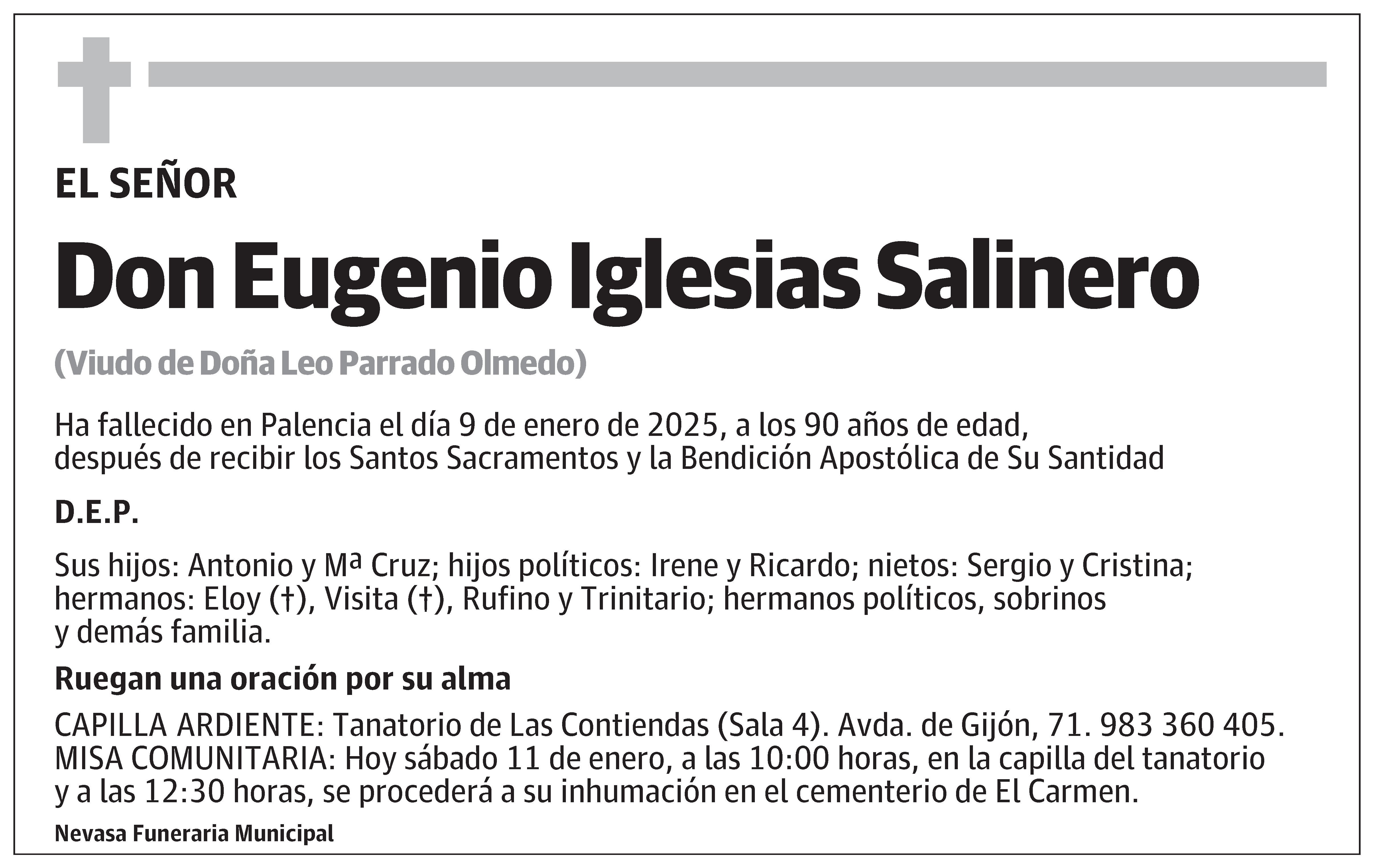 Eugenio Iglesias Salinero