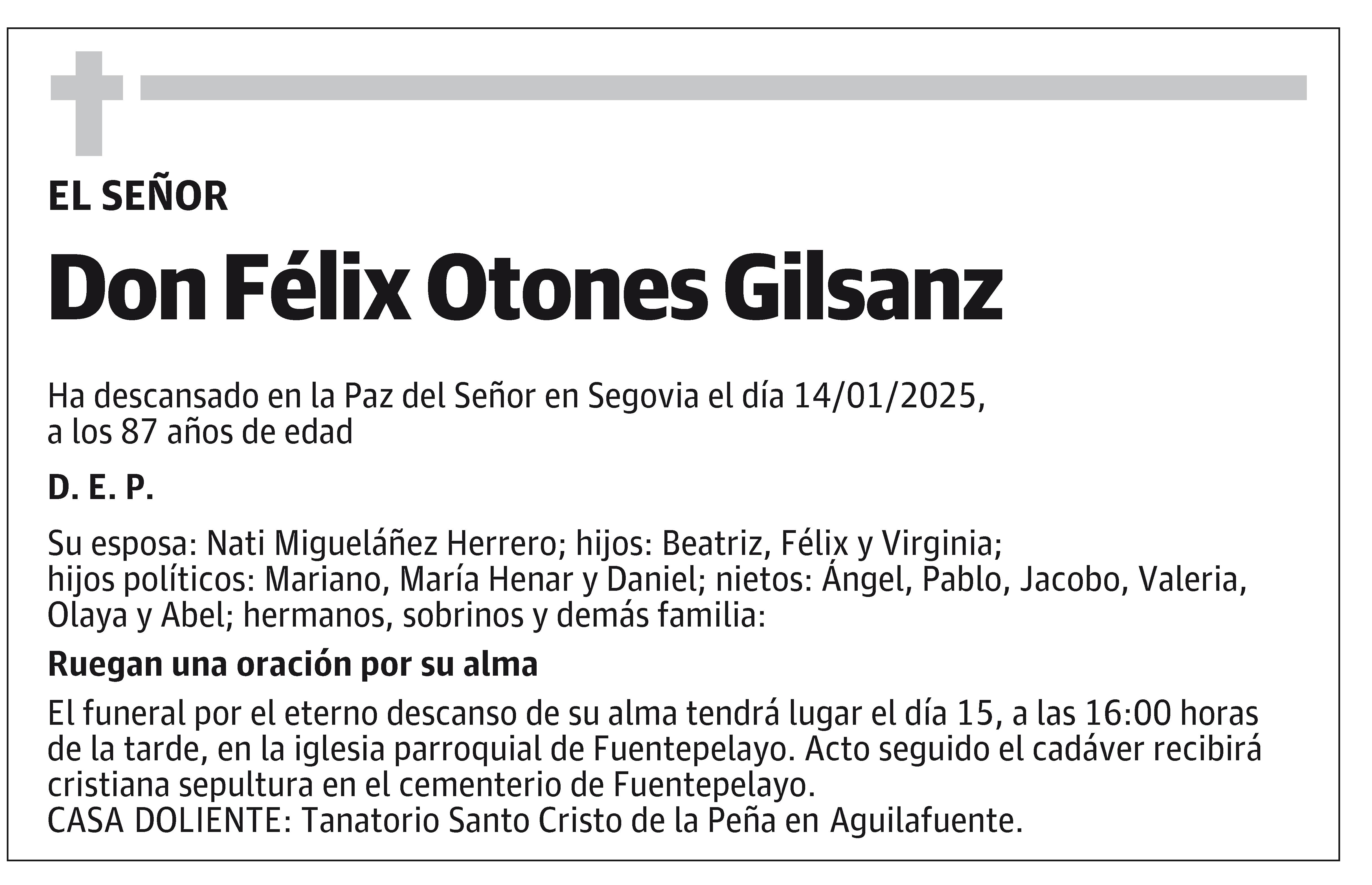 Félix Otones Gilsanz