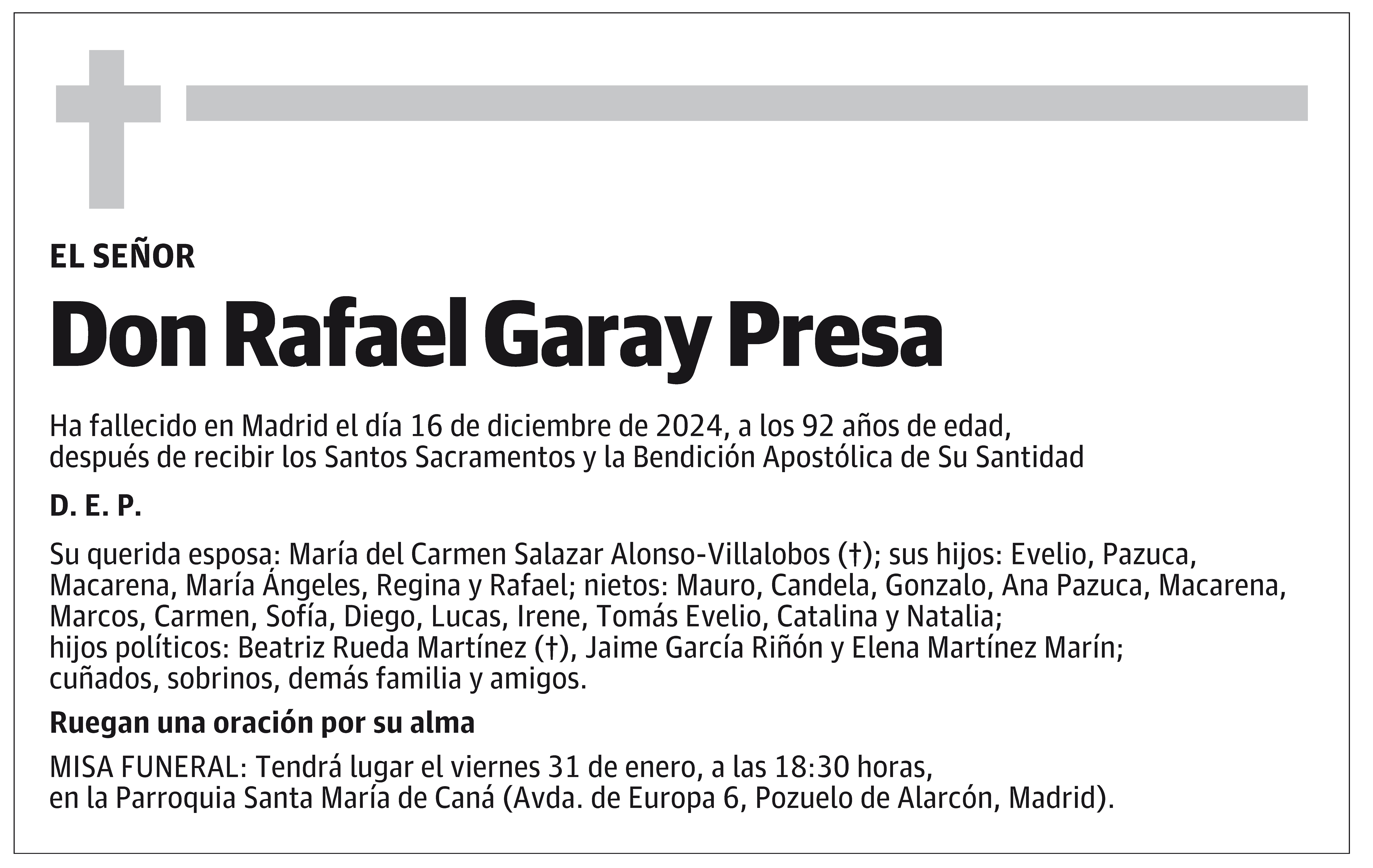 Rafael Garay Presa