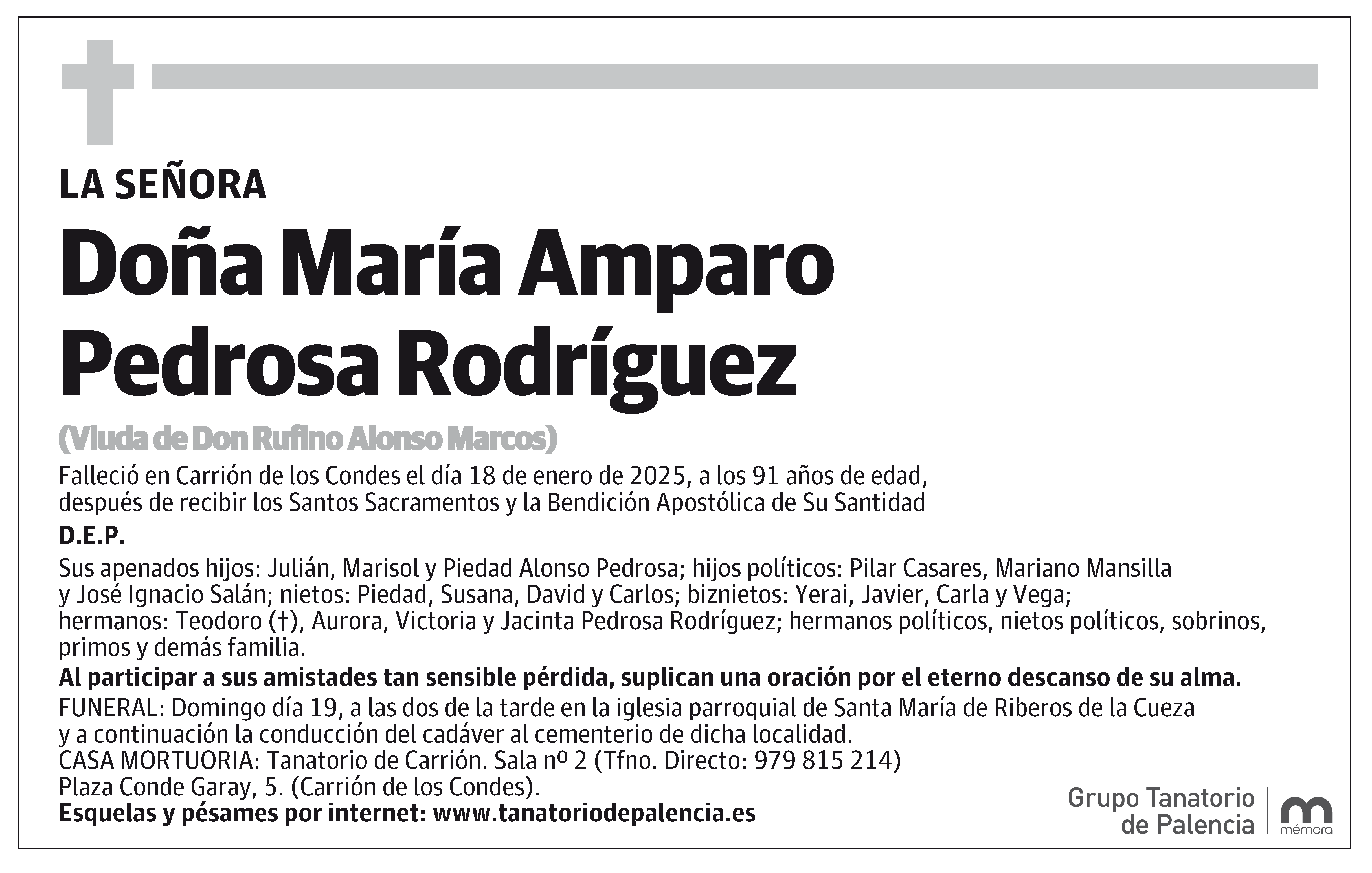 María Amparo Pedrosa Rodríguez