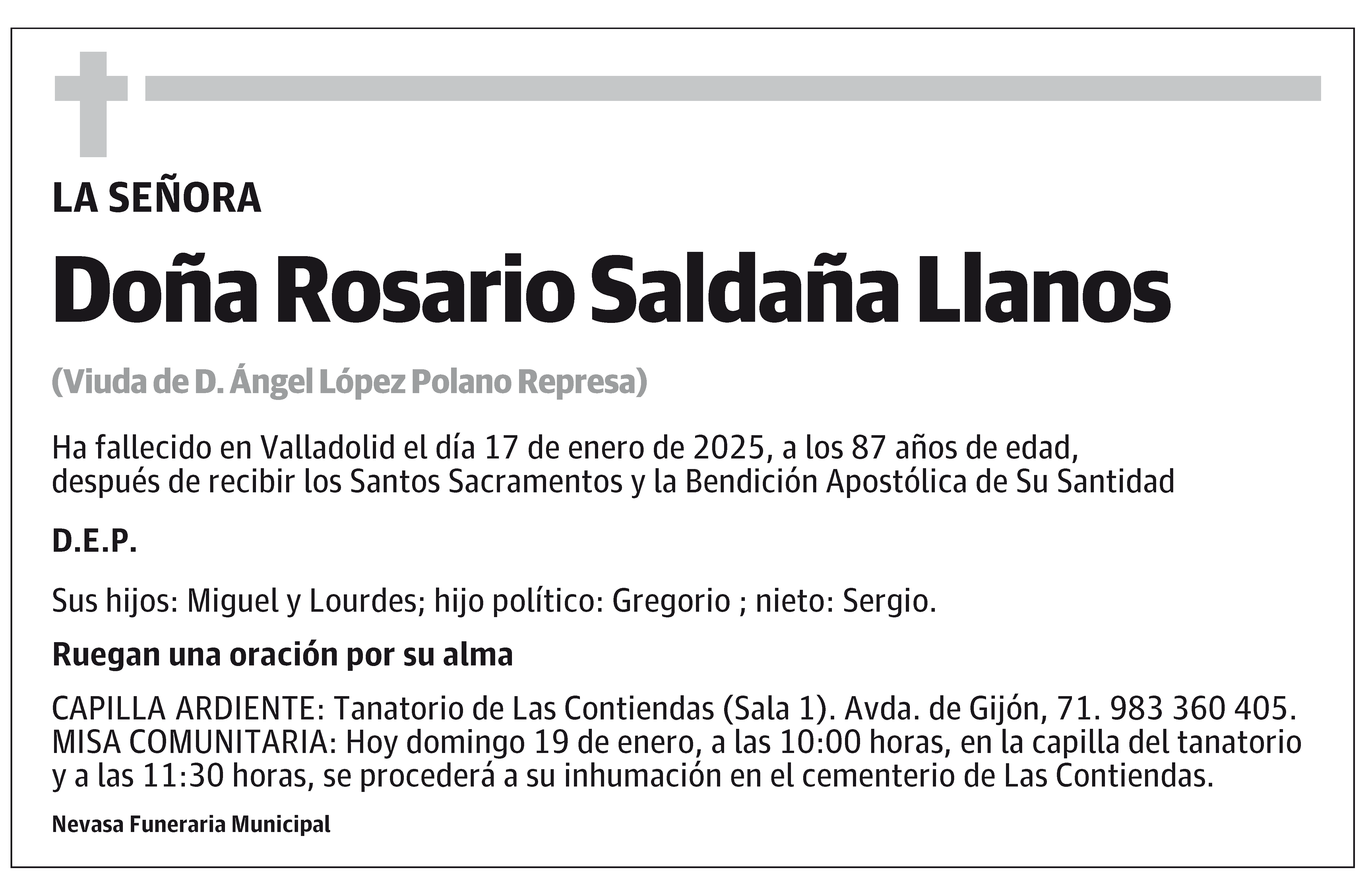 Rosario Saldaña Llanos