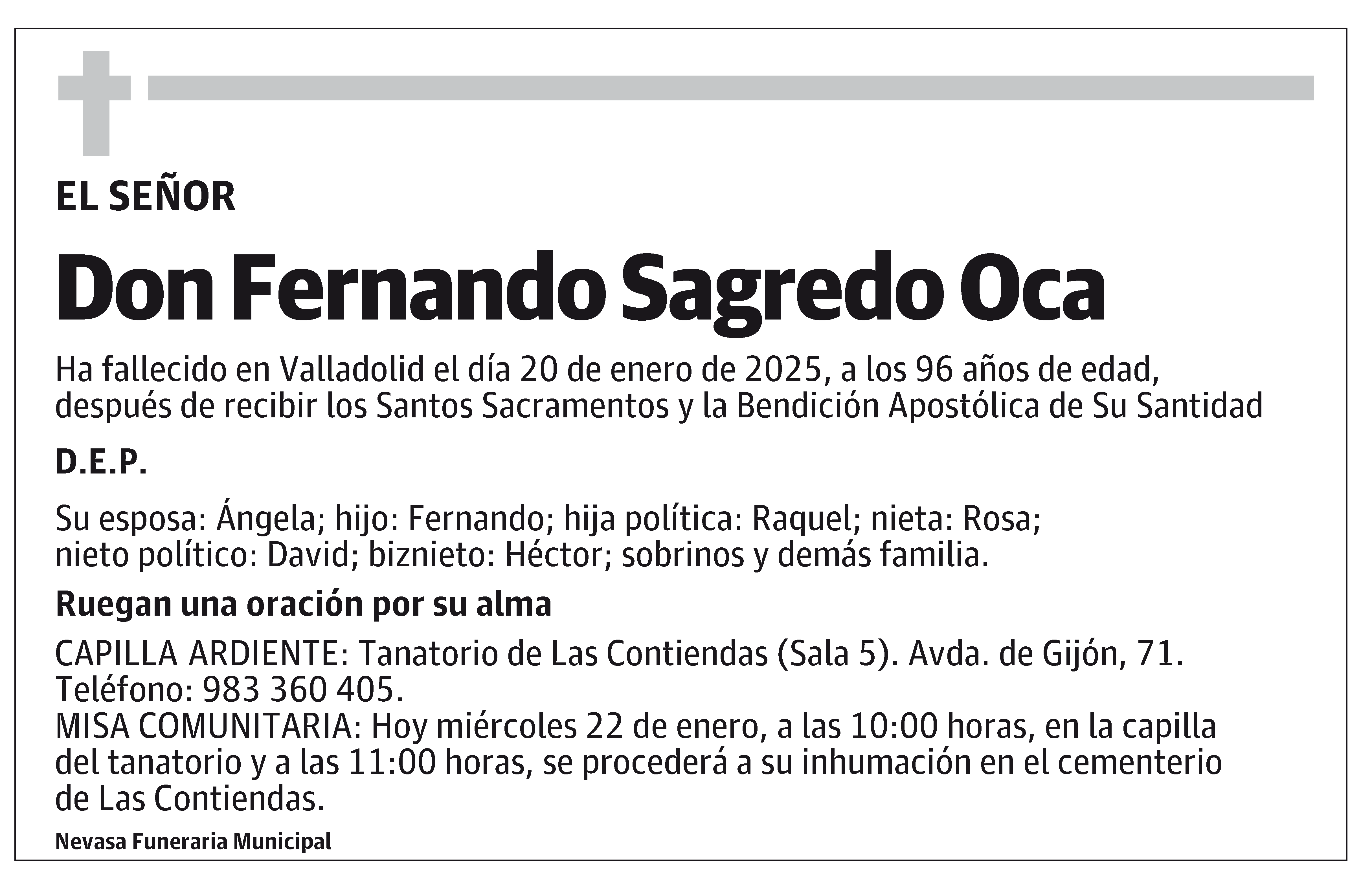 Fernando Sagredo Oca