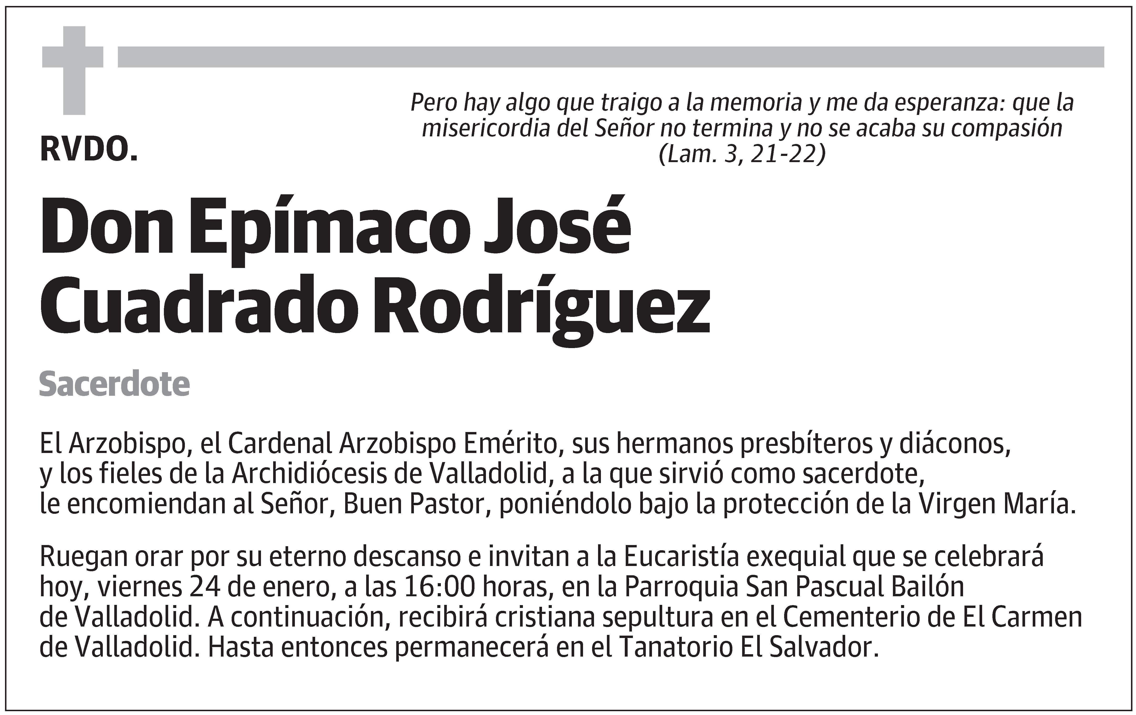 Epímaco José Cuadrado Rodríguez