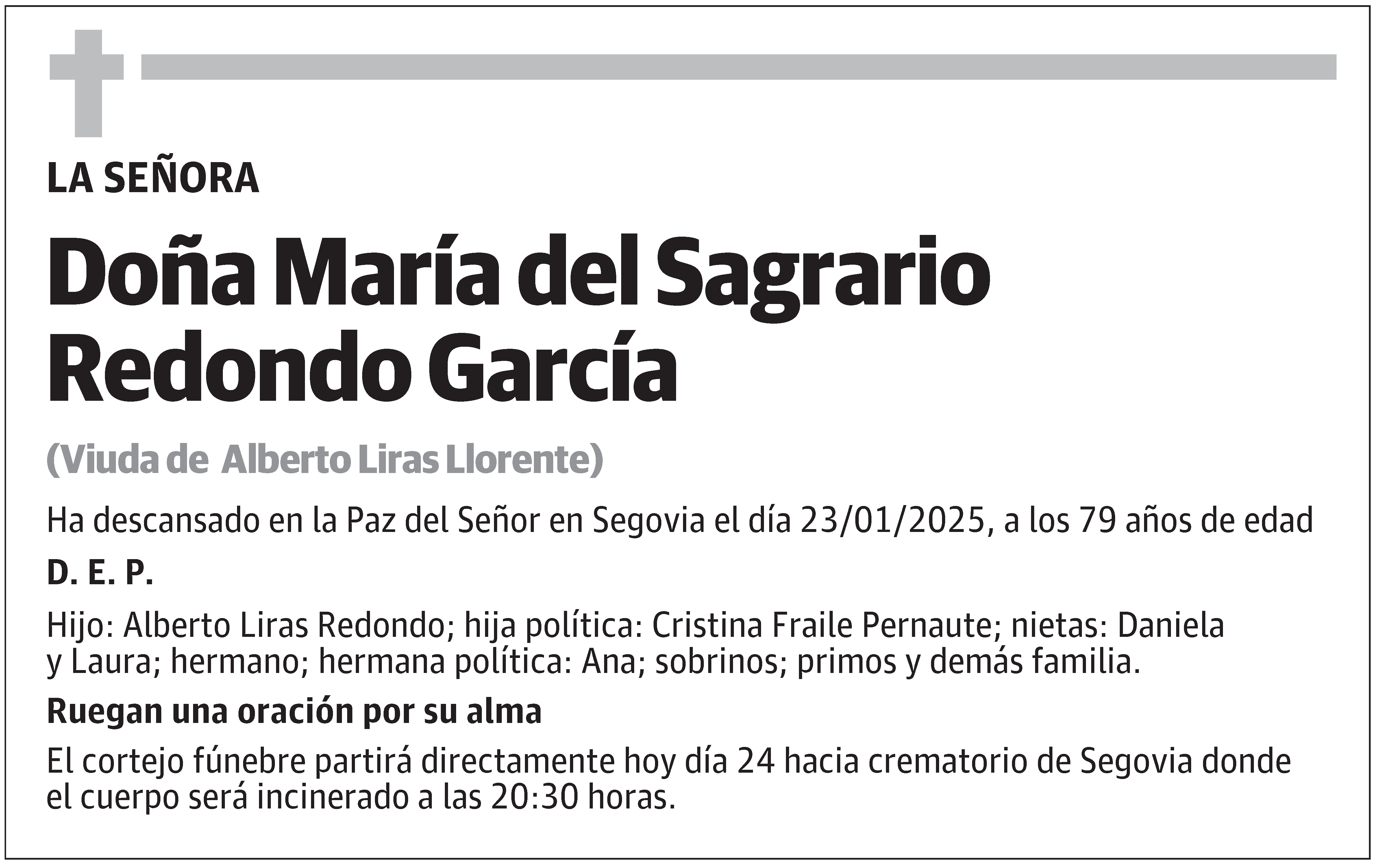 María del Sagrario Redondo García