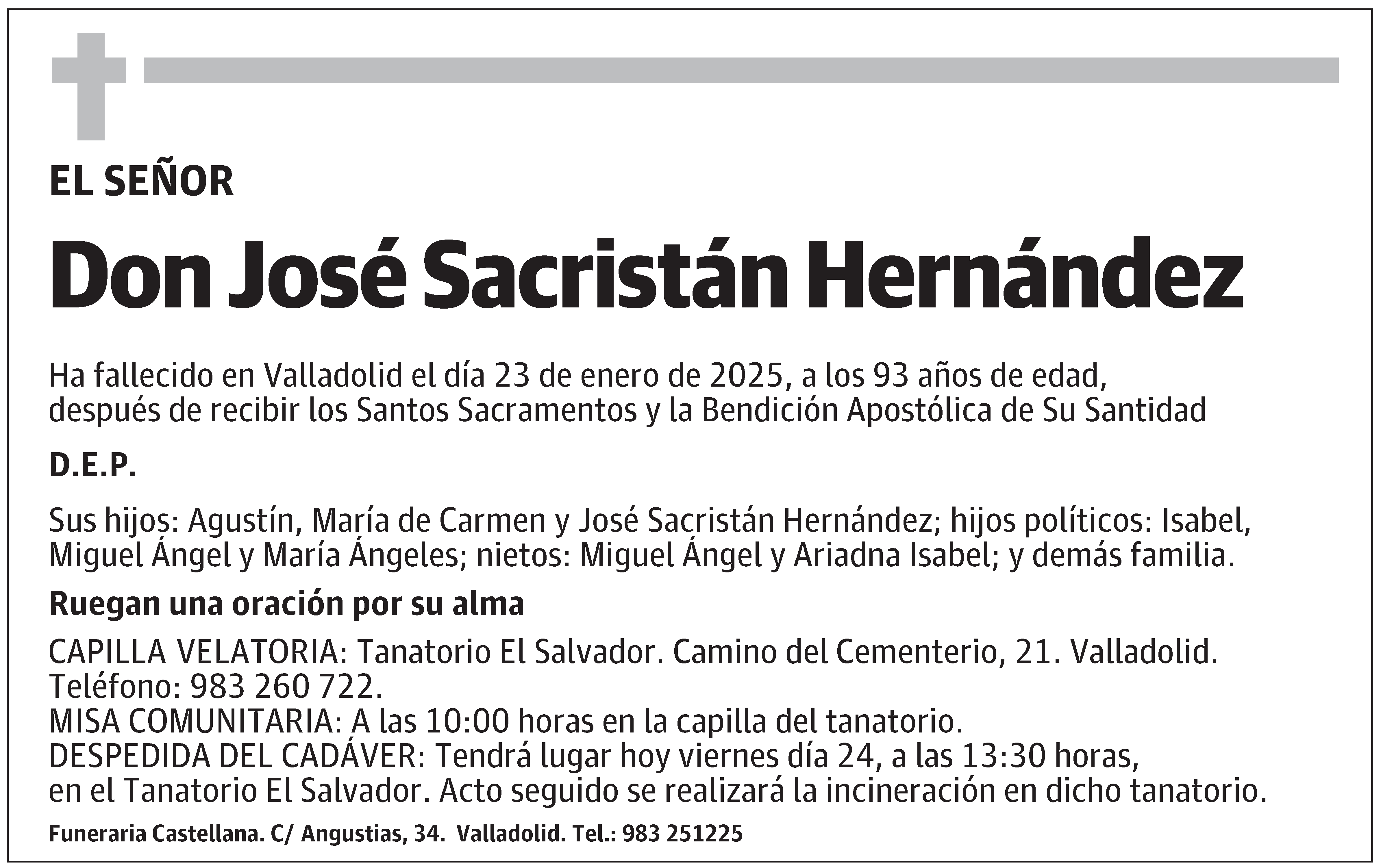 José Sacristán Hernández