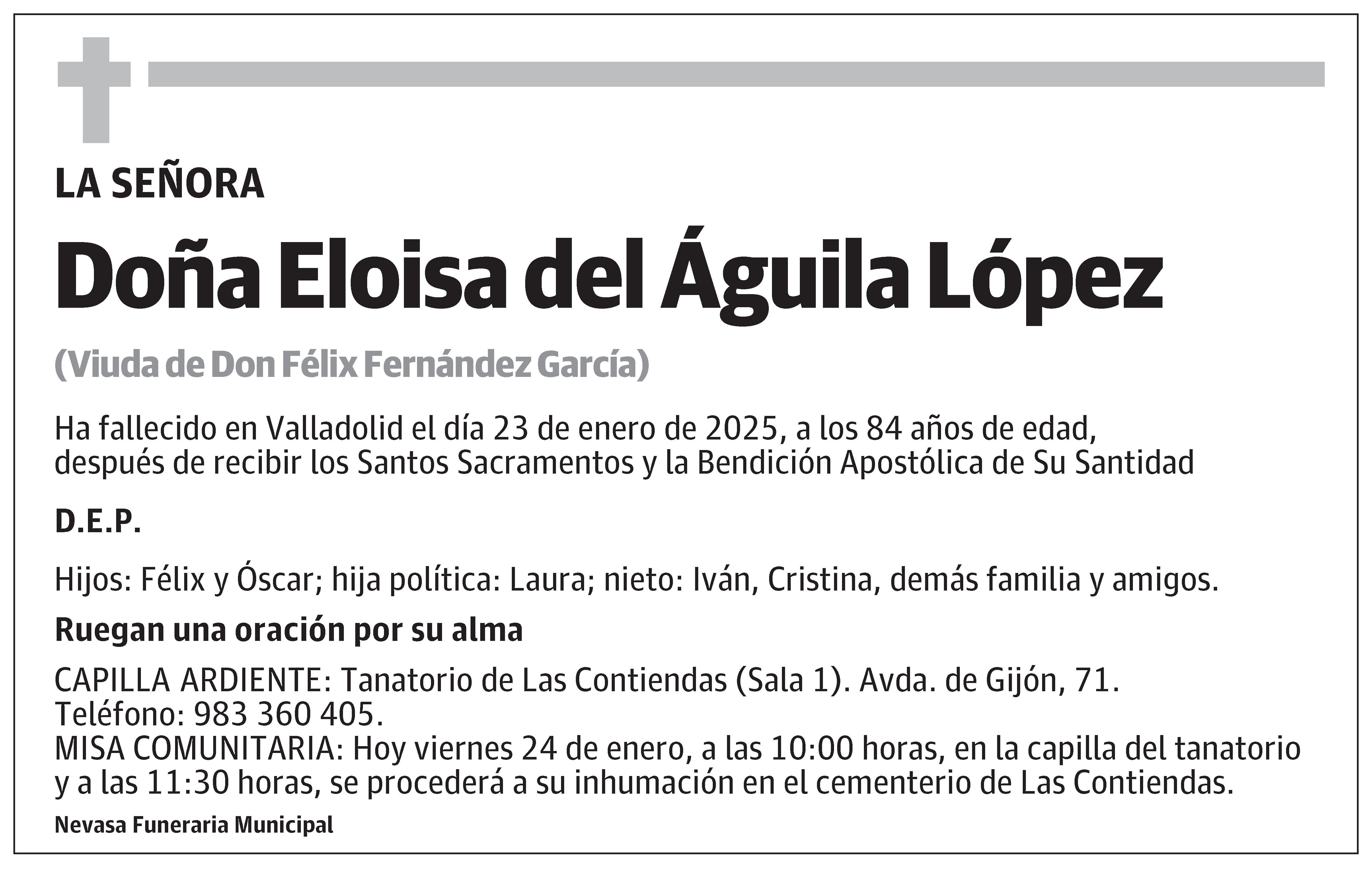 Eloisa del Águila López