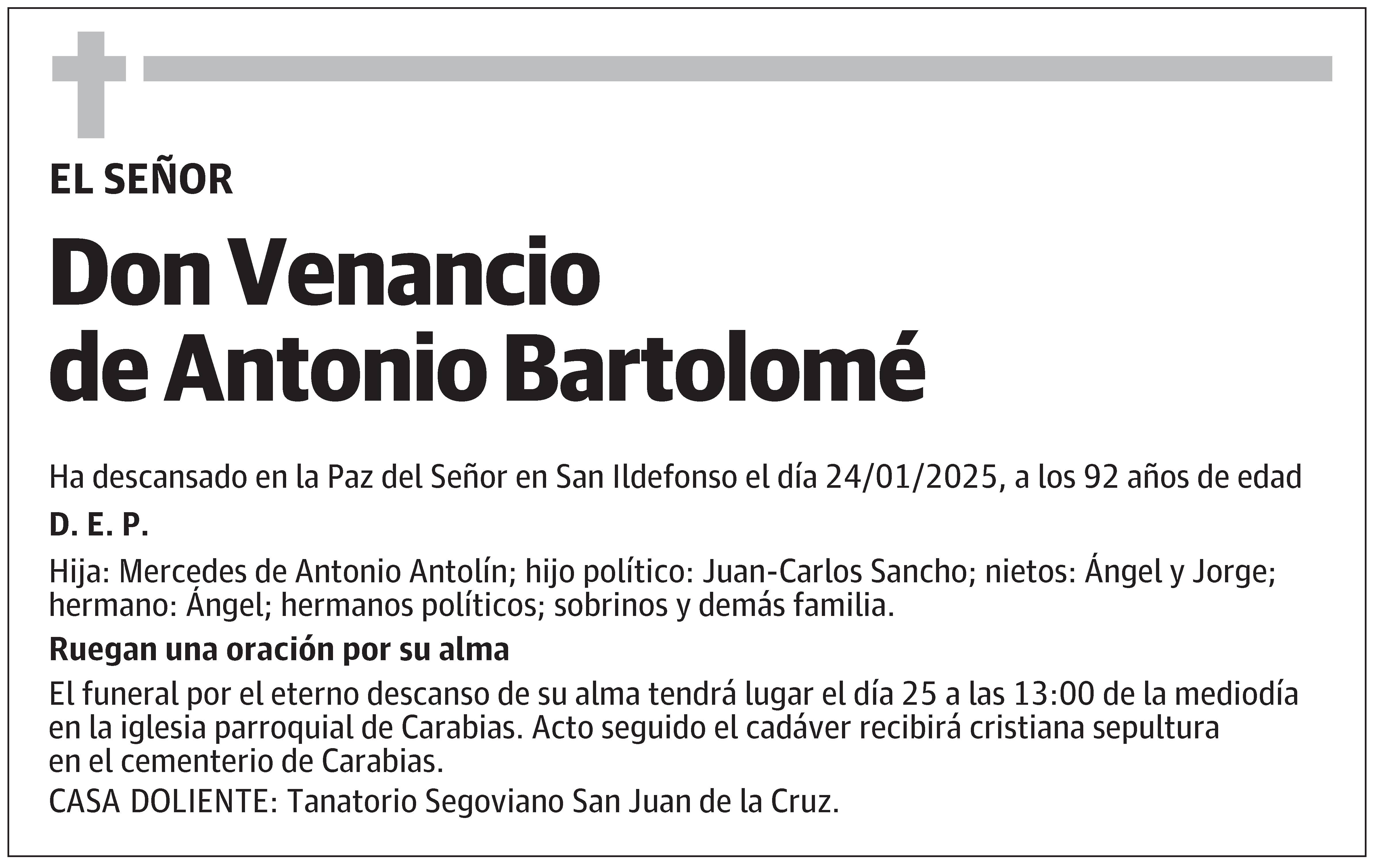 Venancio de Antonio Bartolomé