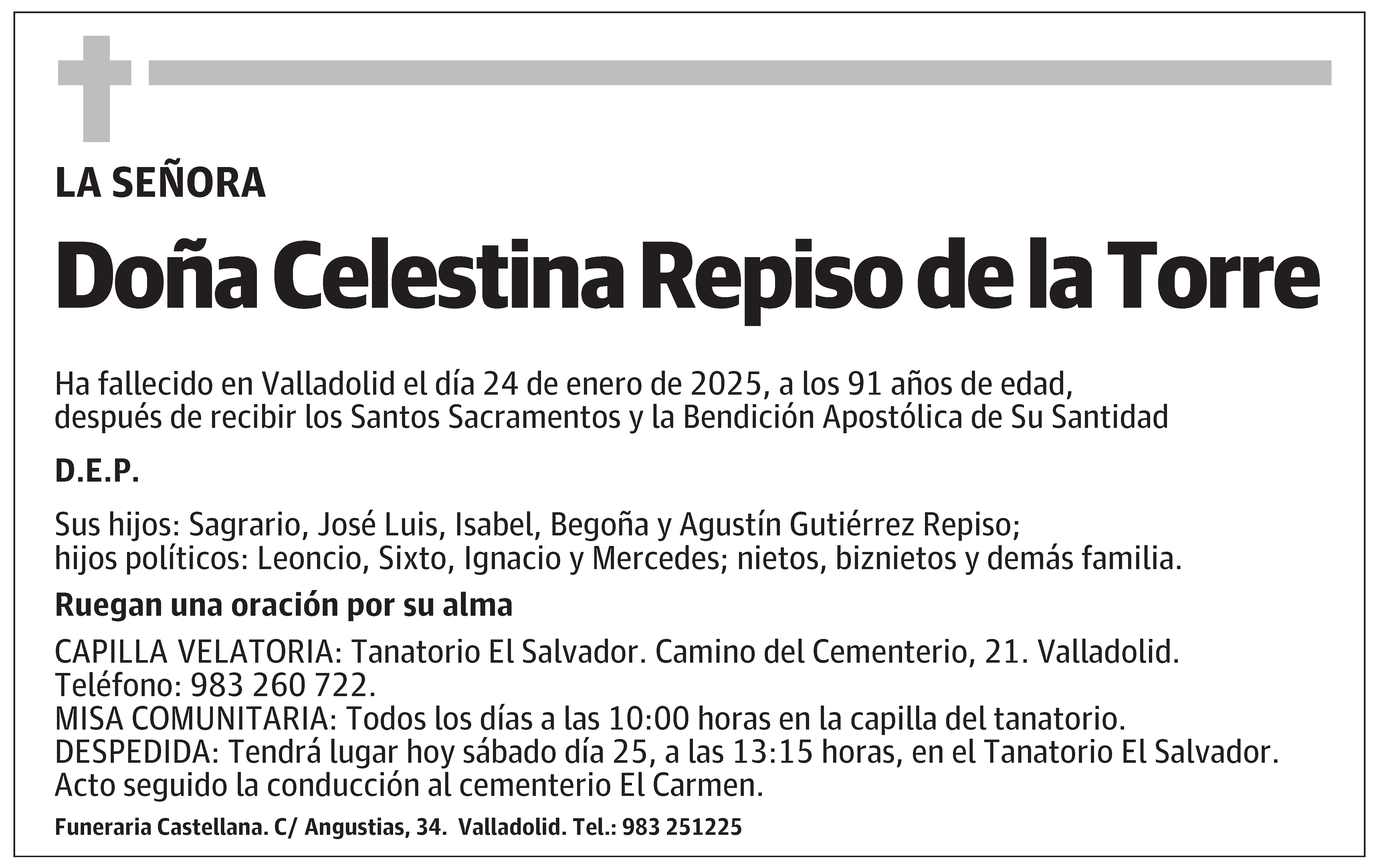 Celestina Repiso de la Torre