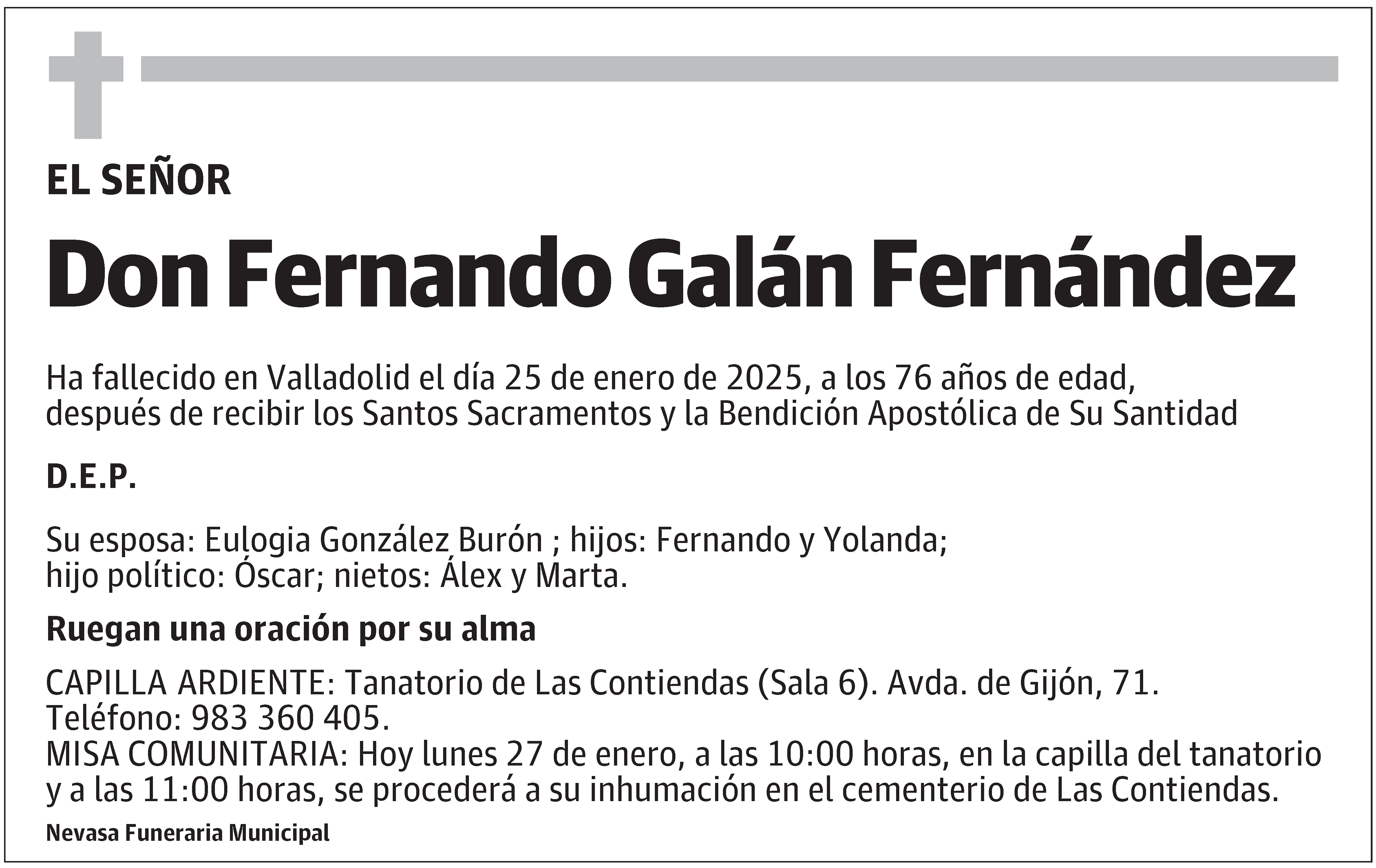 Fernando Galán Fernández