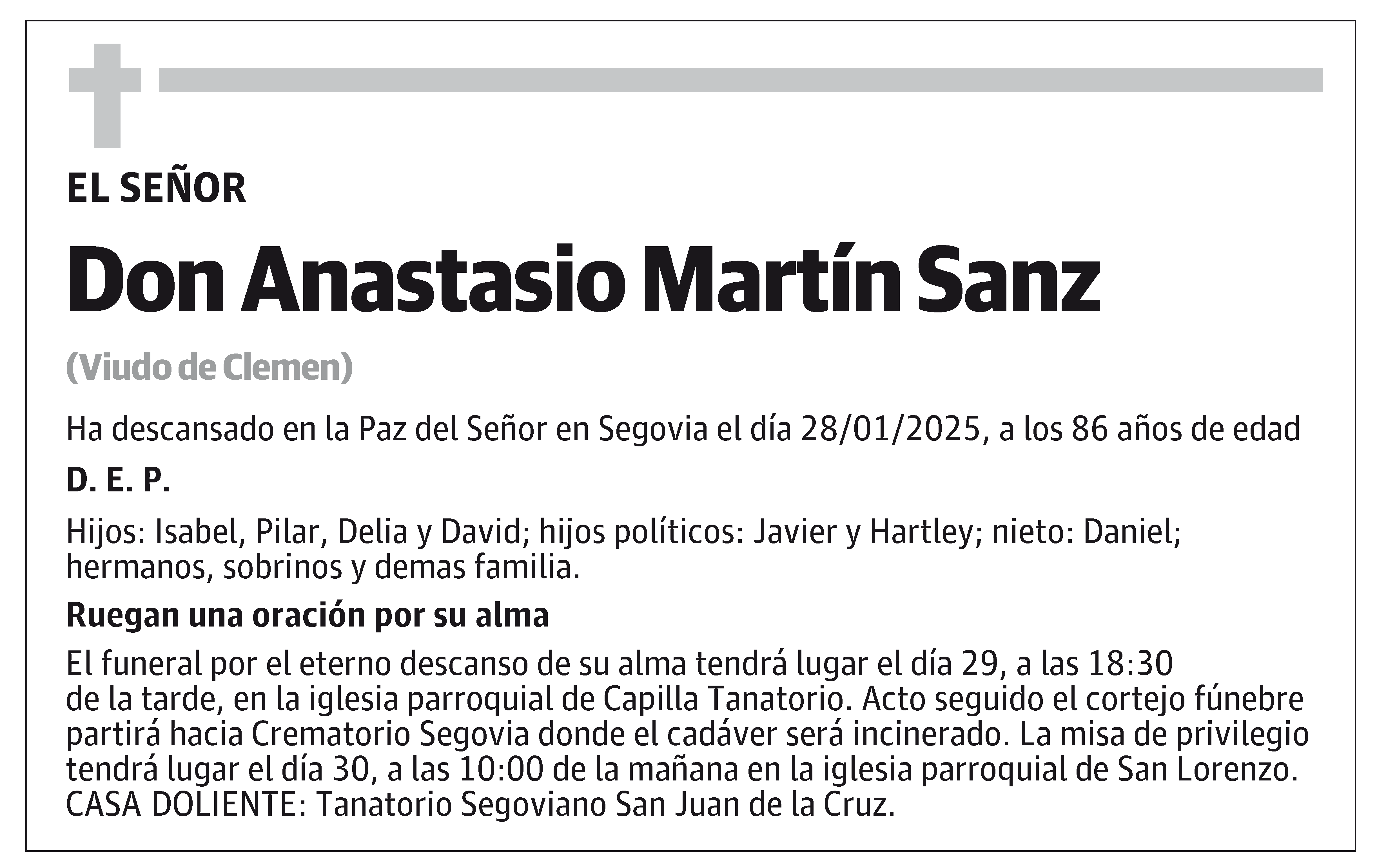 Anastasio Martín Sanz