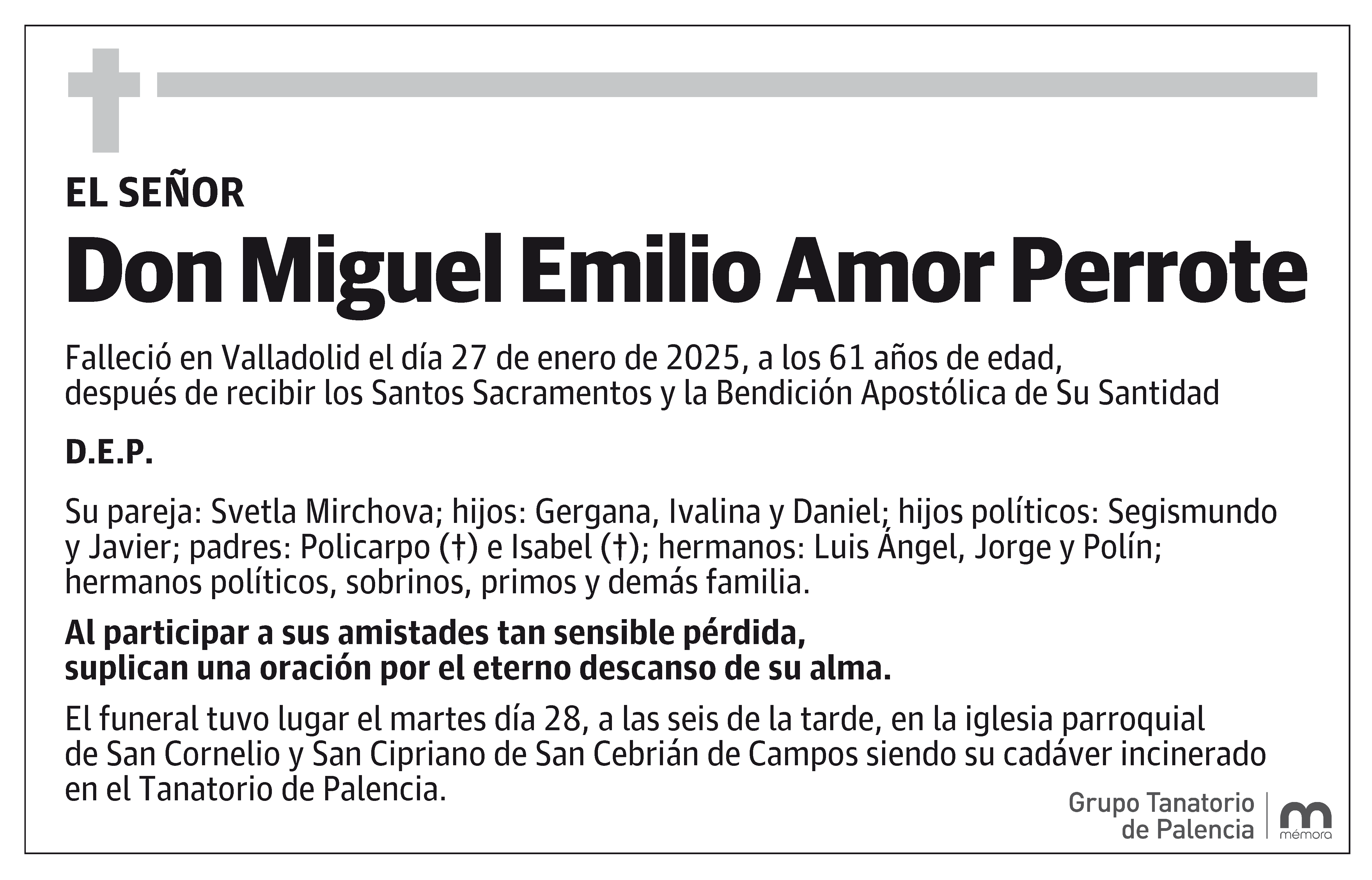 Miguel Emilio Amor Perrote