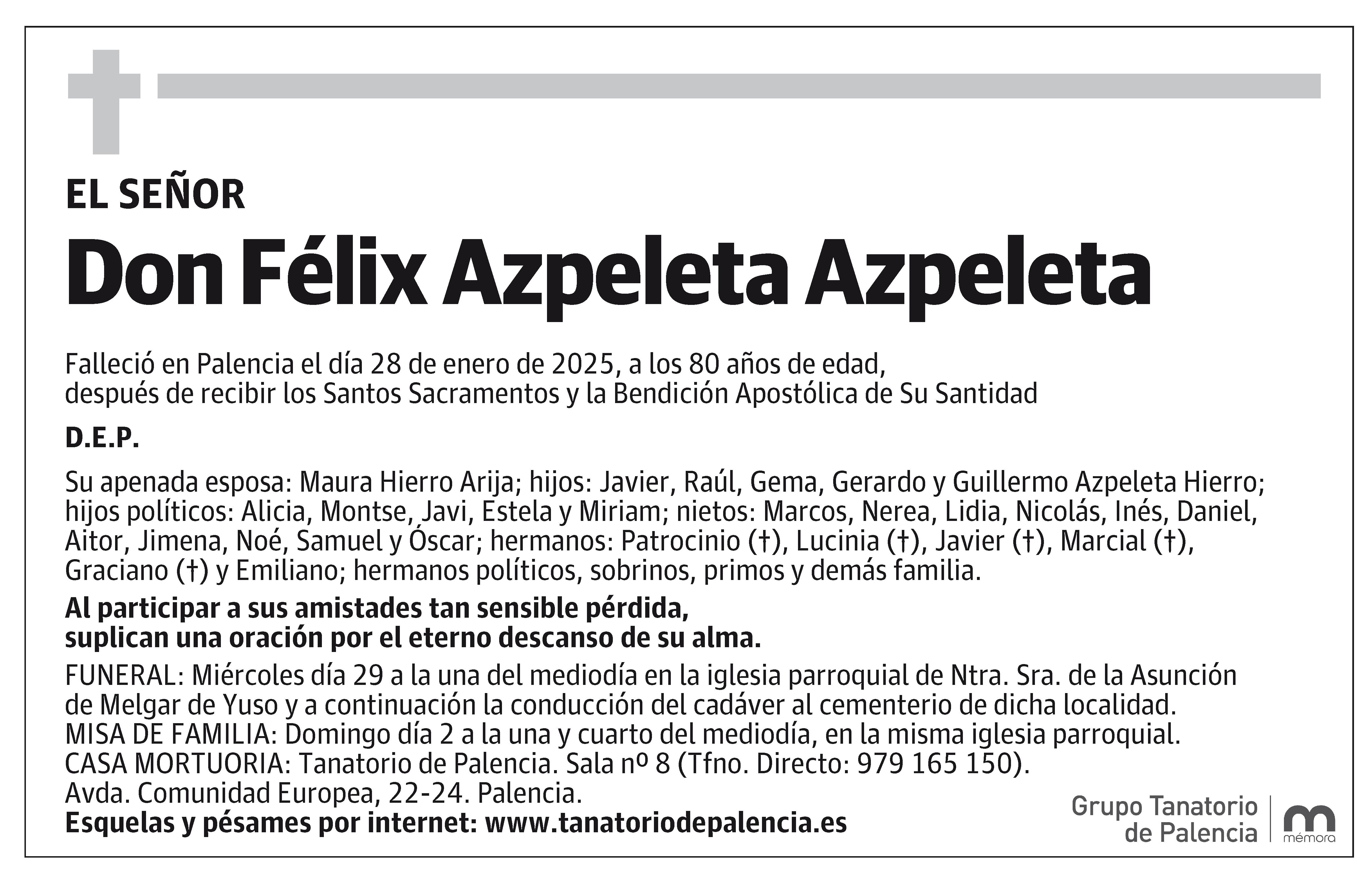 Félix Azpeleta Azpeleta