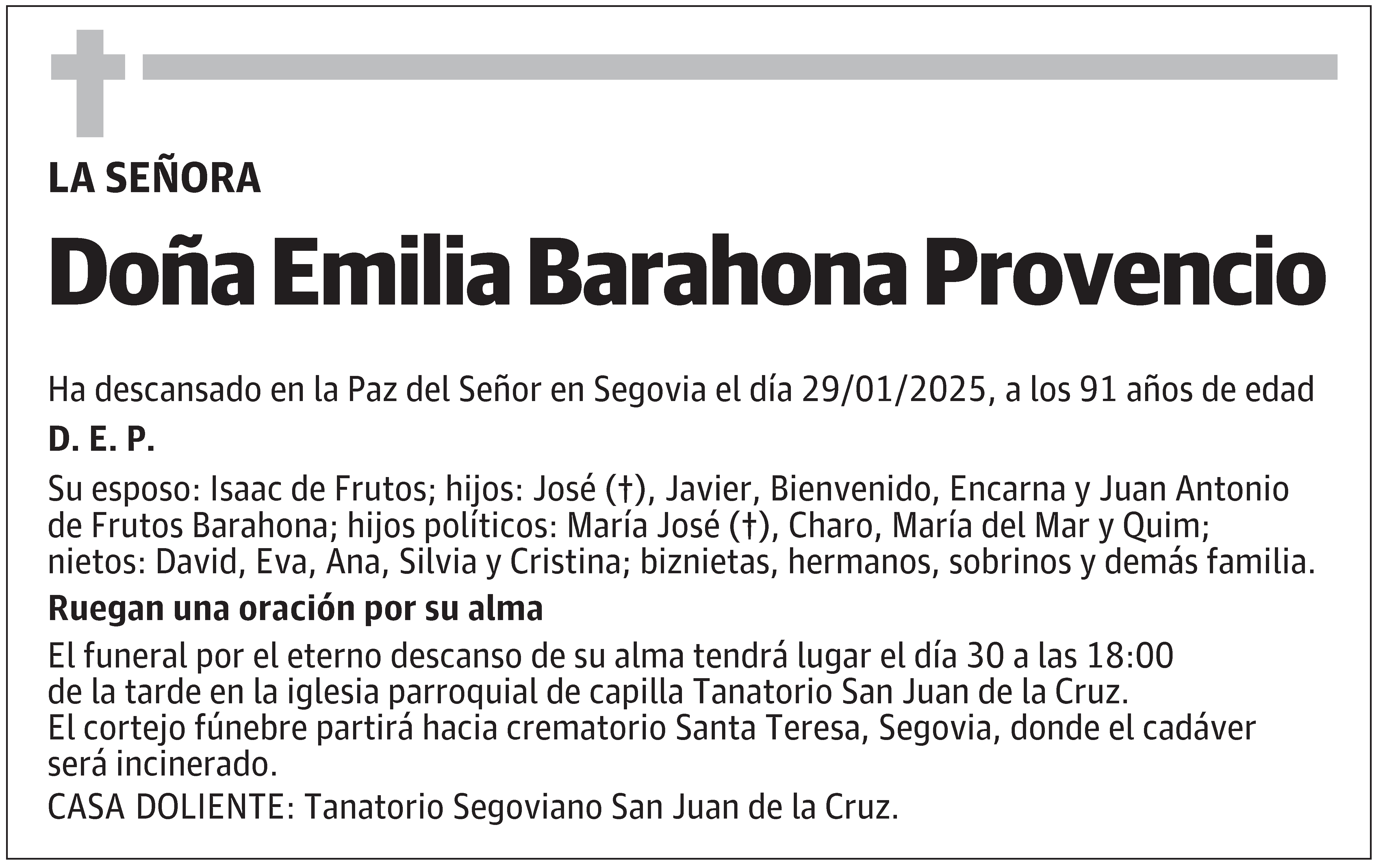 Emilia Barahona Provencio