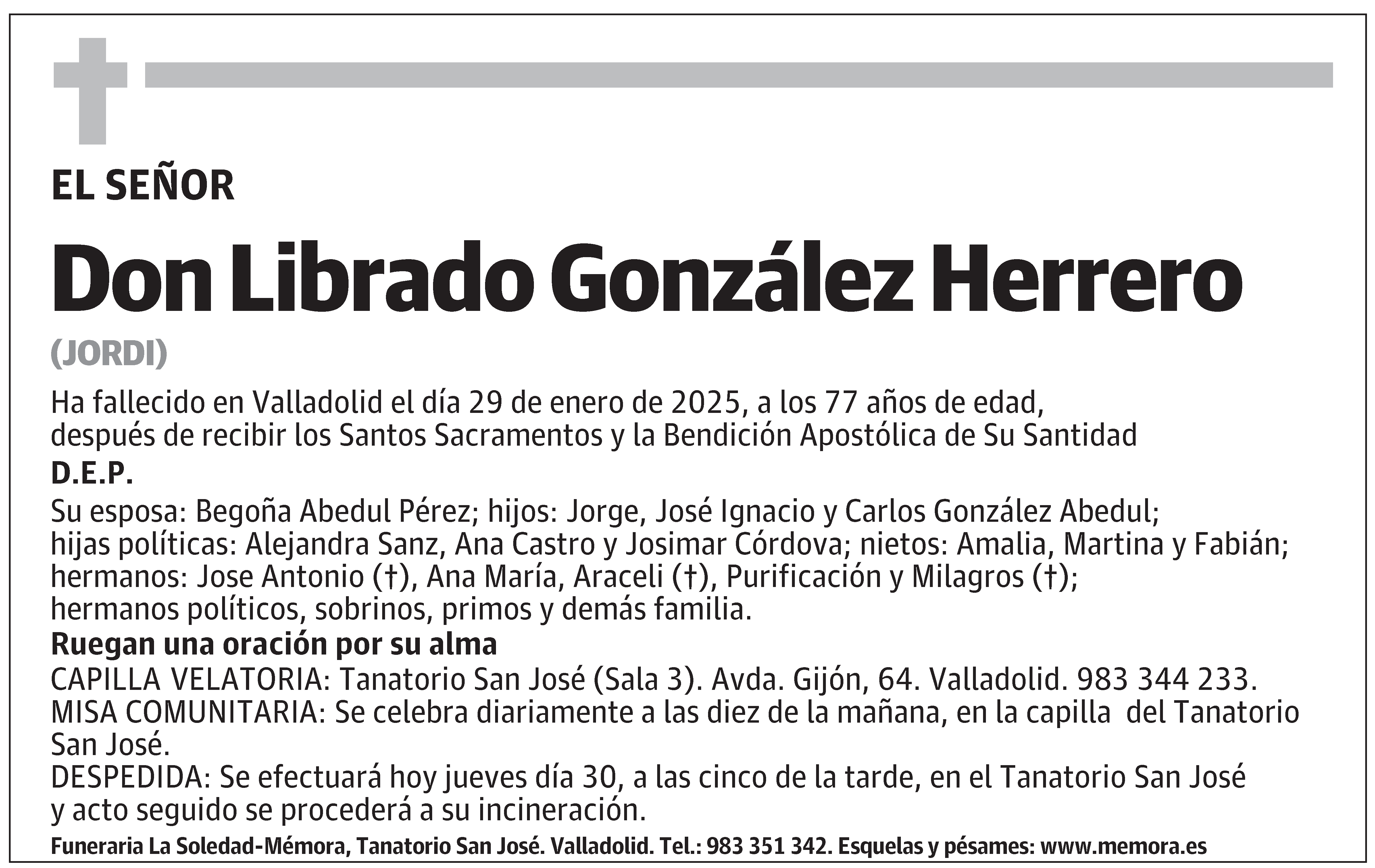 Librado González Herrero