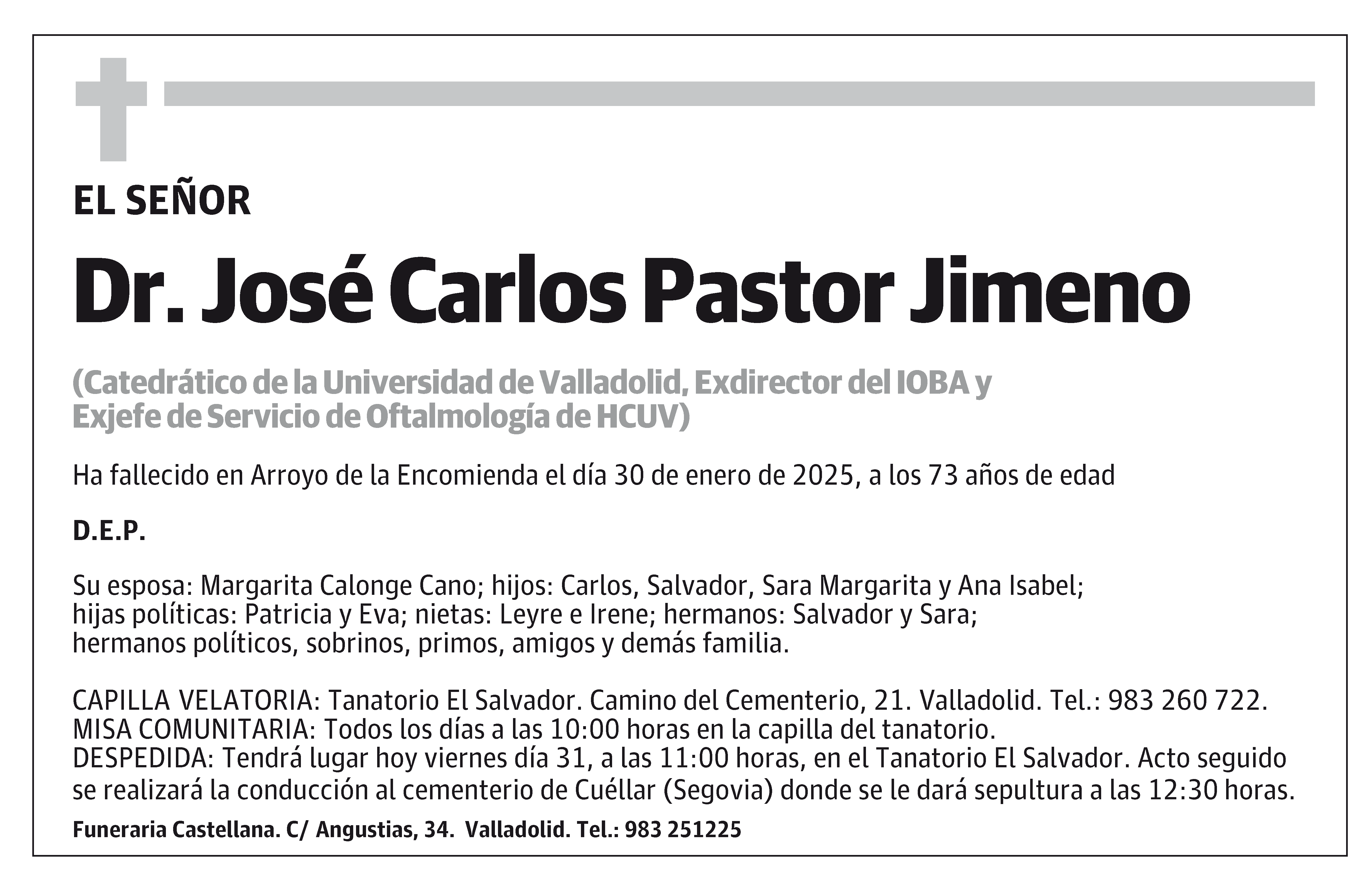 José Carlos Pastor Jimeno