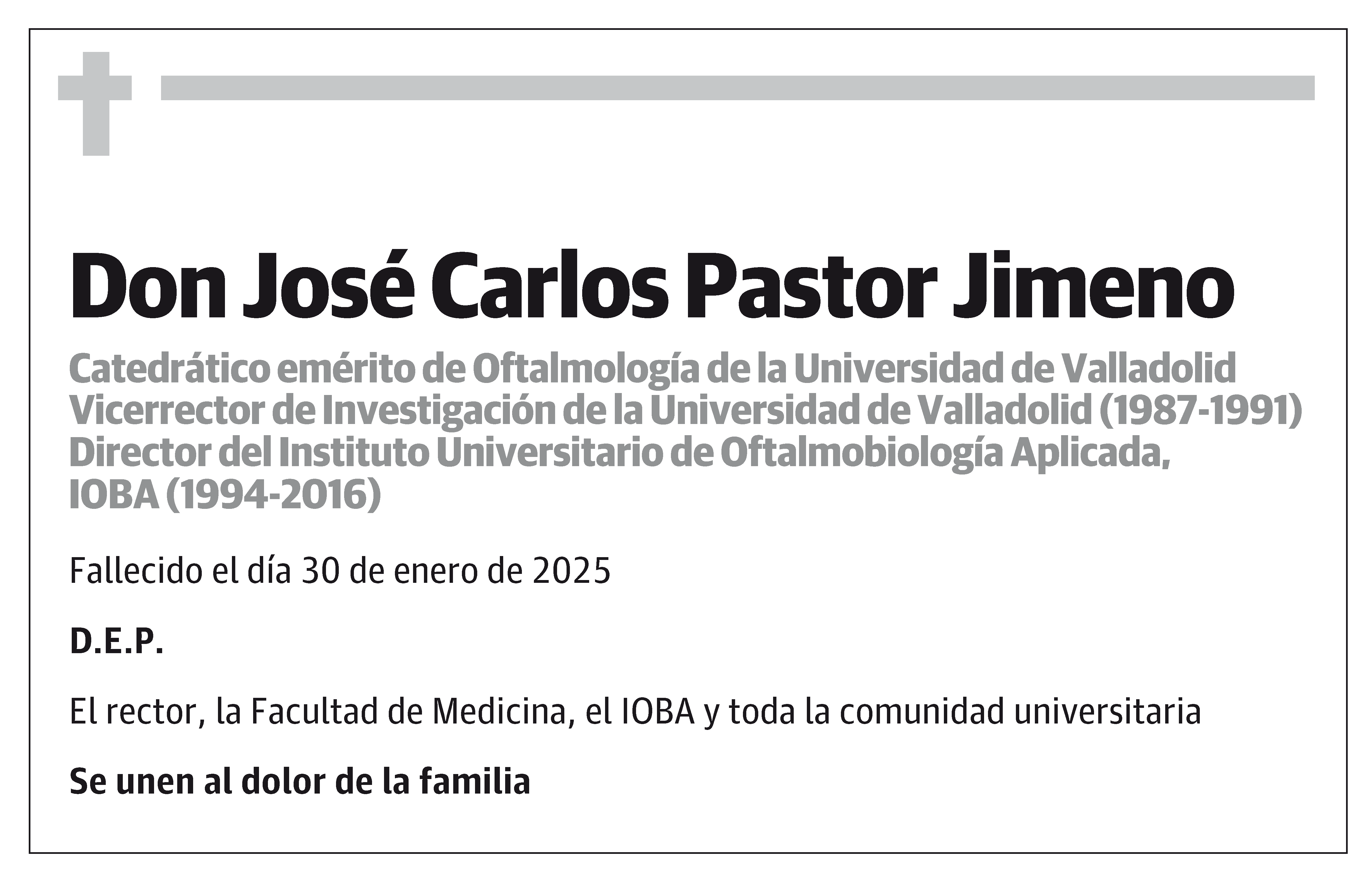 José Carlos Pastor Jimeno