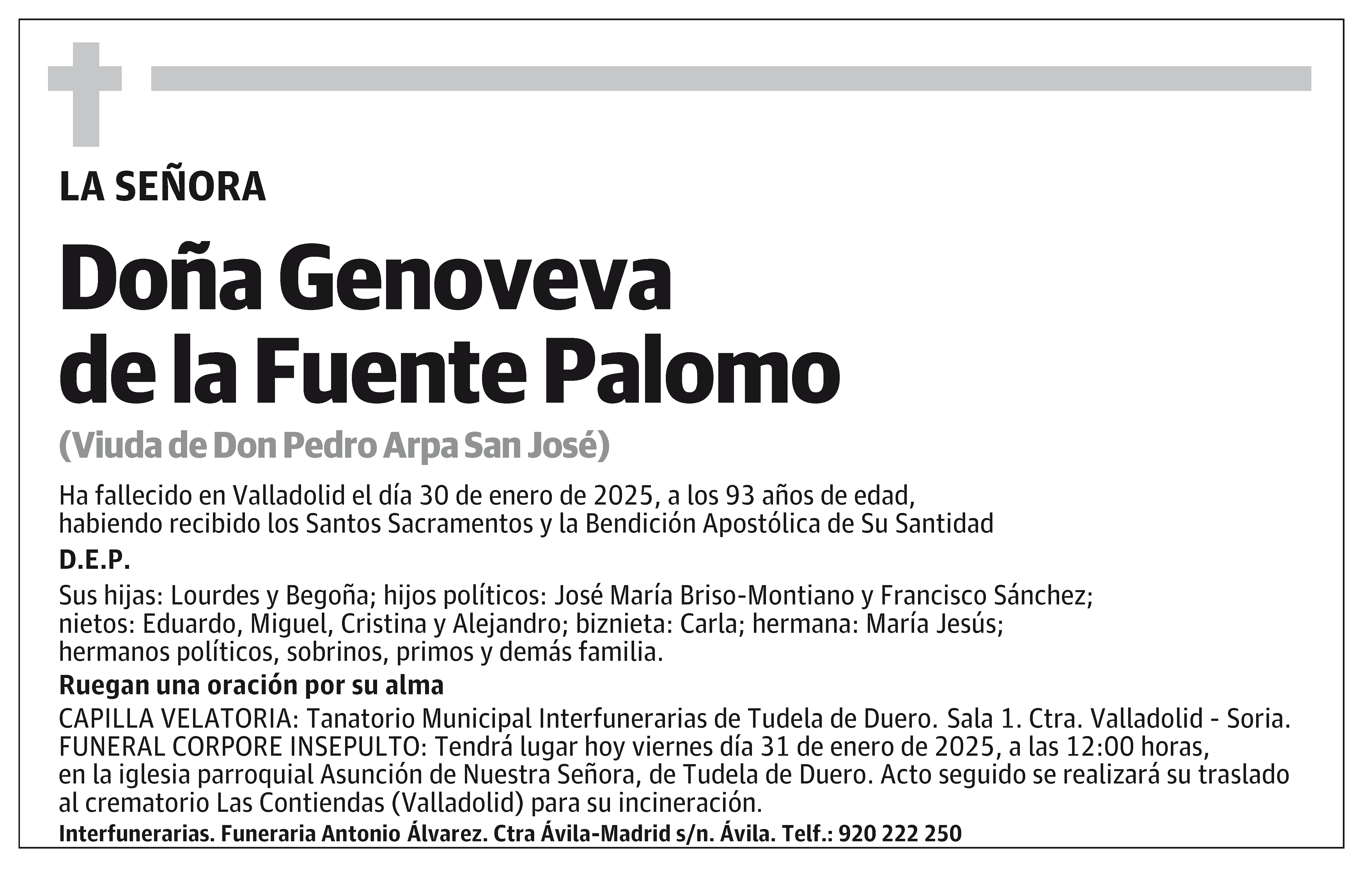 Genoveva de la Fuente Palomo