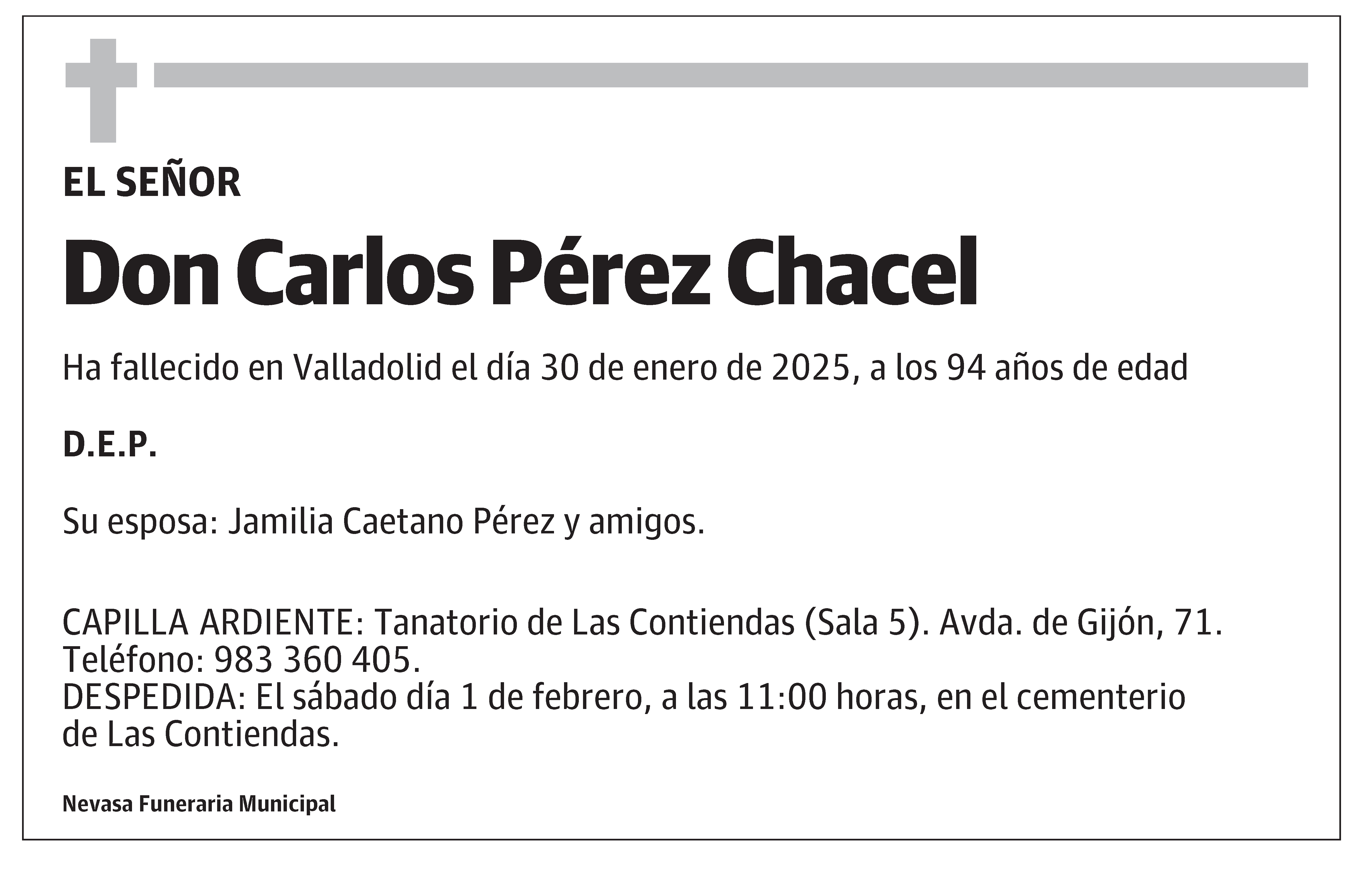 Carlos Pérez Chacel