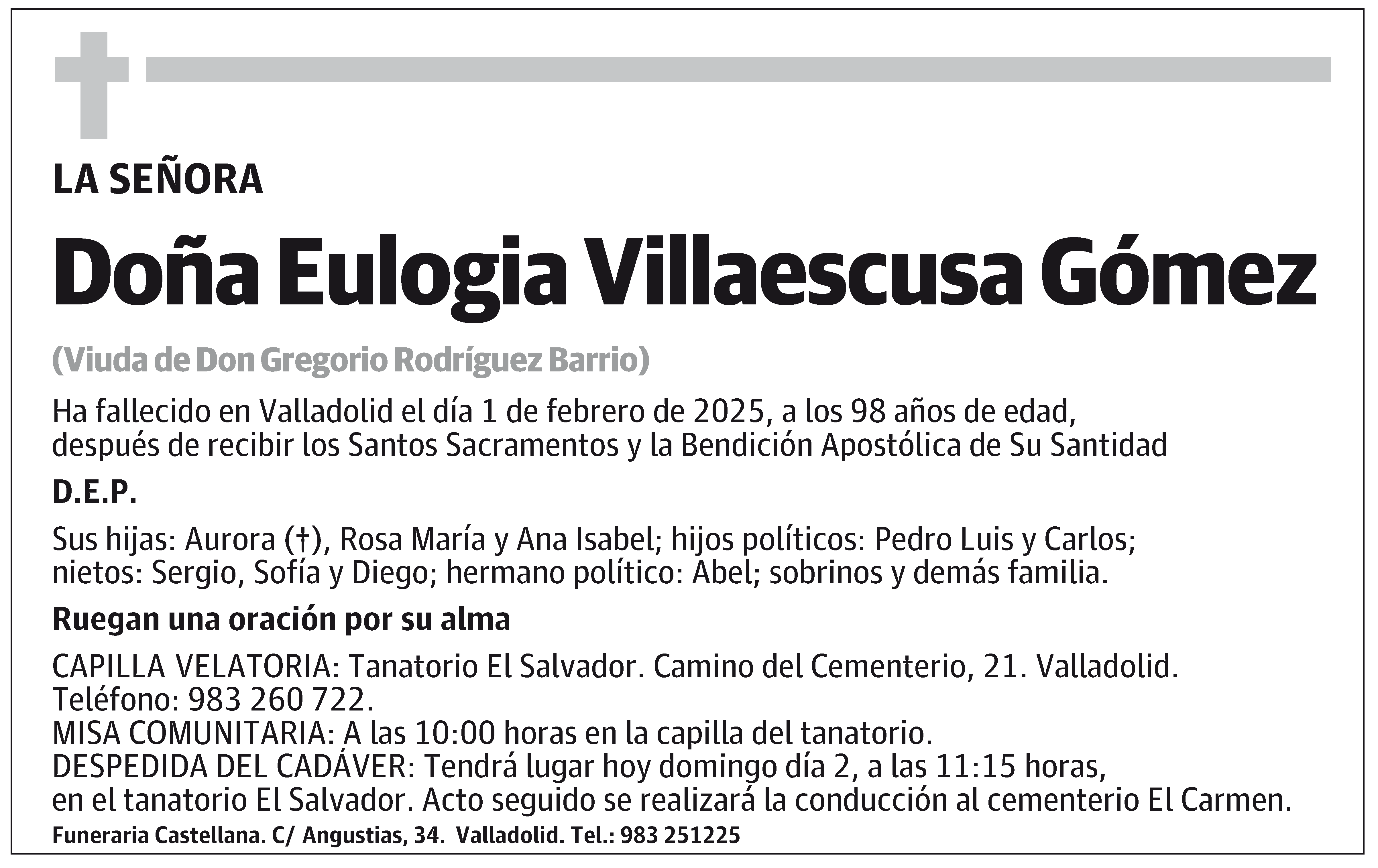 Eulogia Villaescusa Gómez