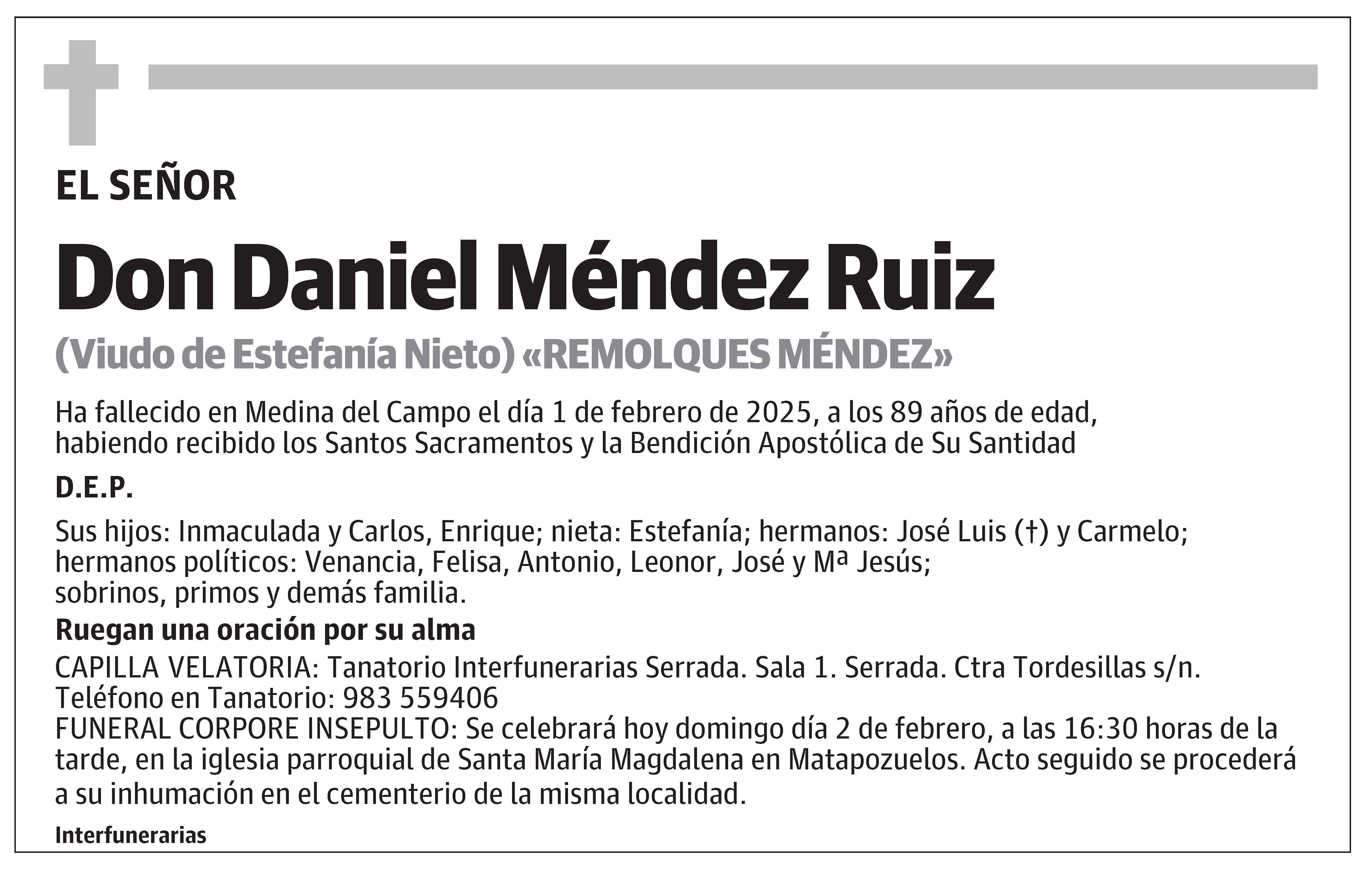 Daniel Méndez Ruiz