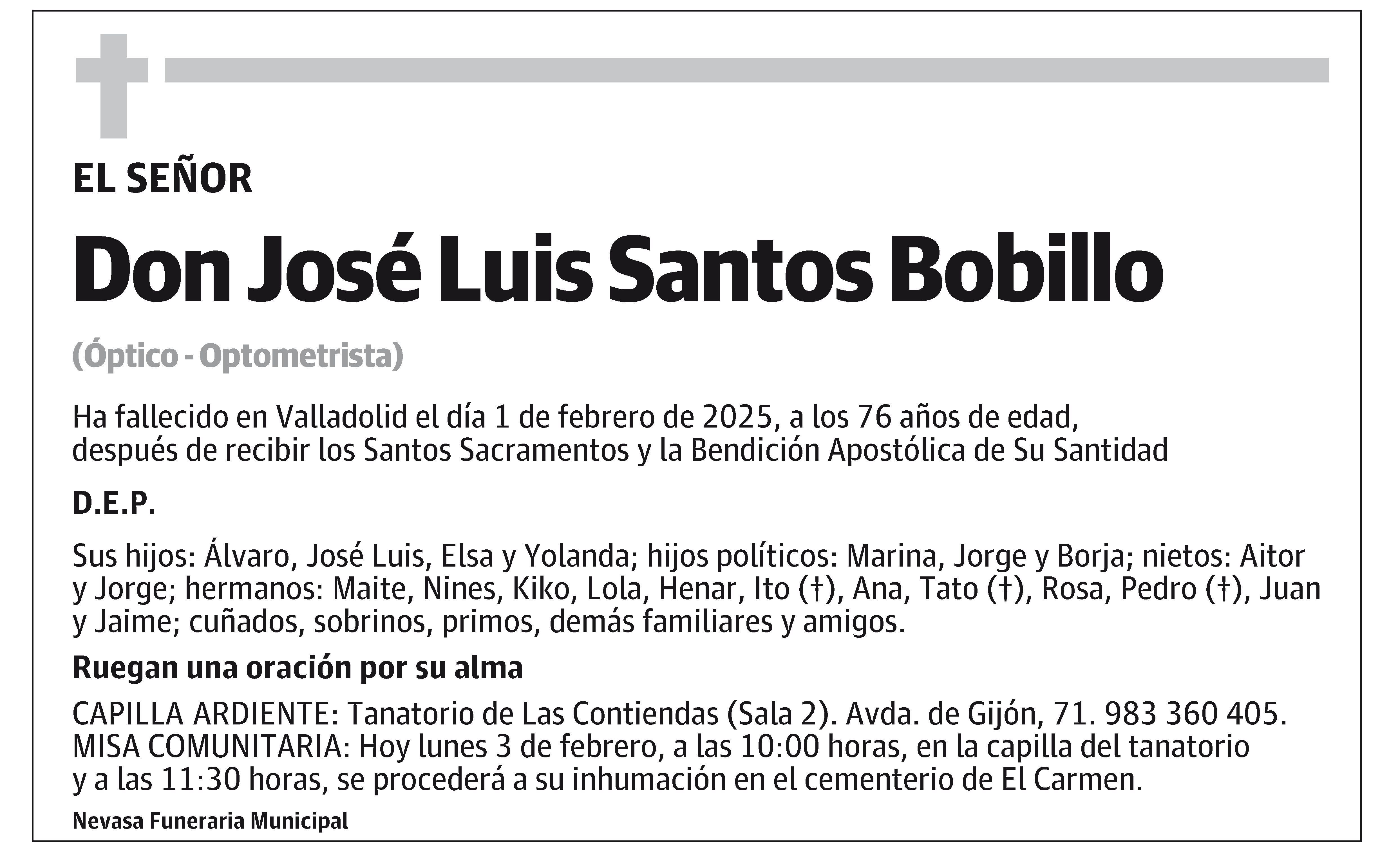 José Luis Santos Bobillo