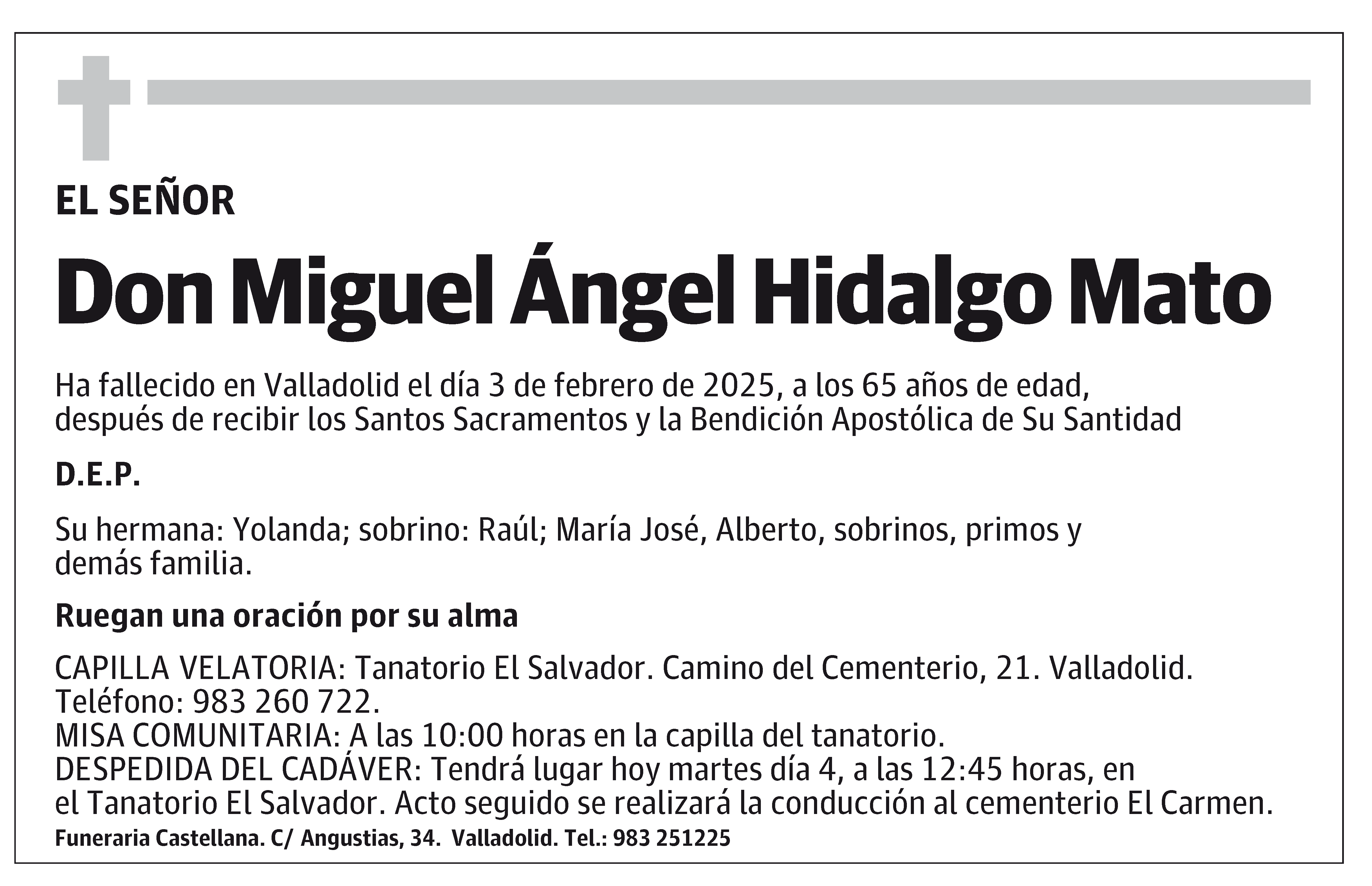 Miguel Ángel Hidalgo Mato