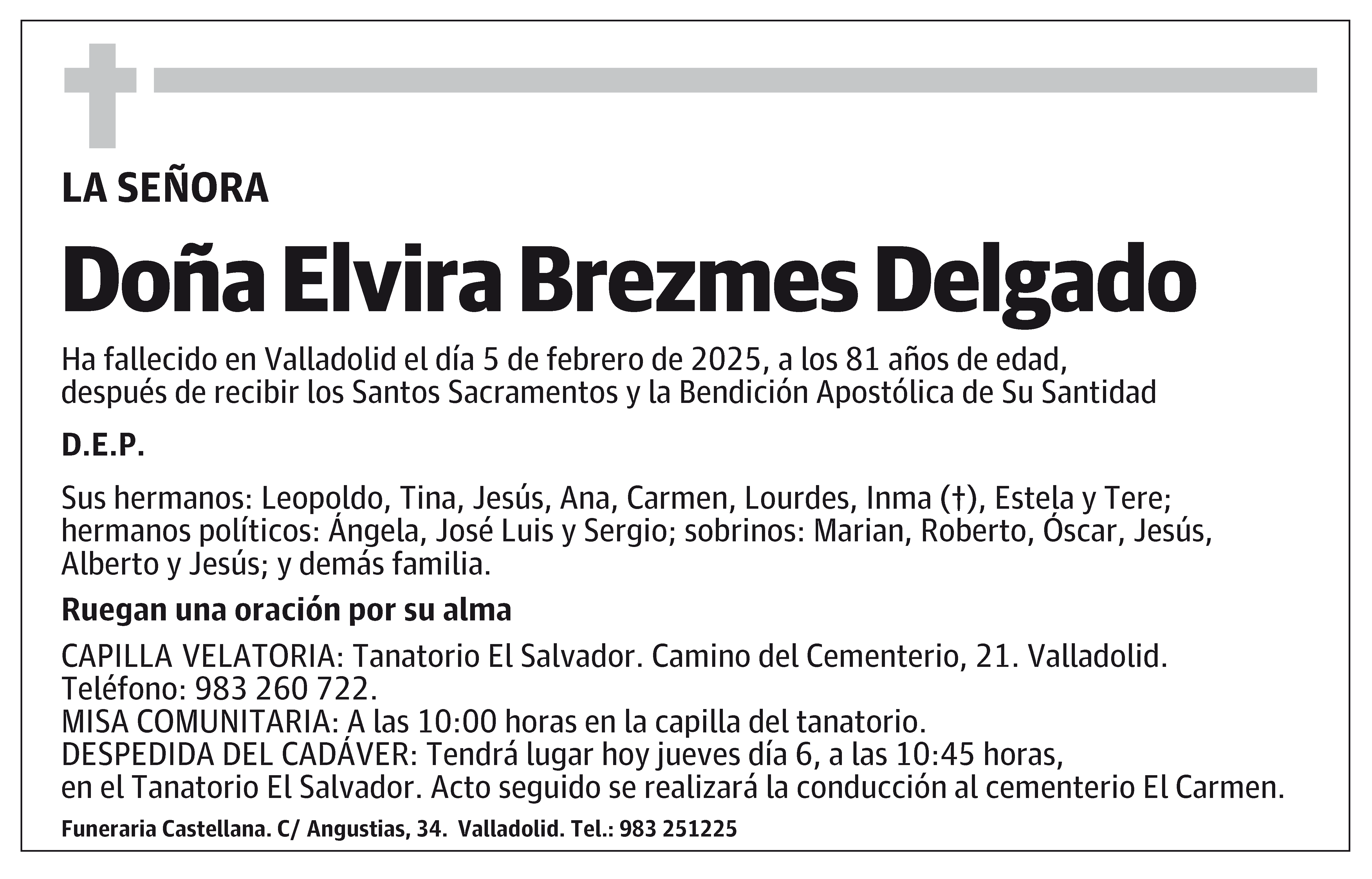 Elvira Brezmes Delgado