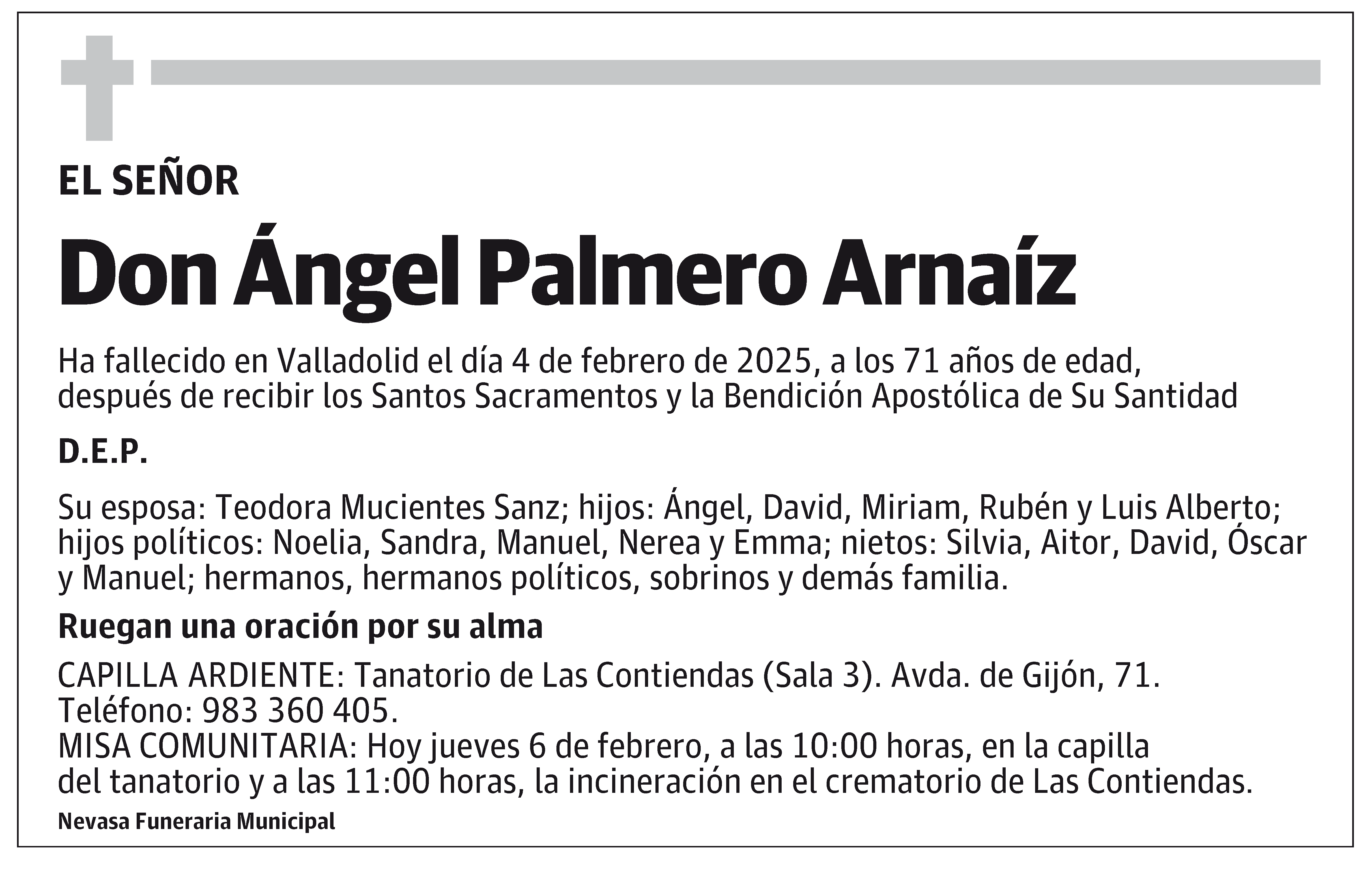 Ángel Palmero Arnaíz