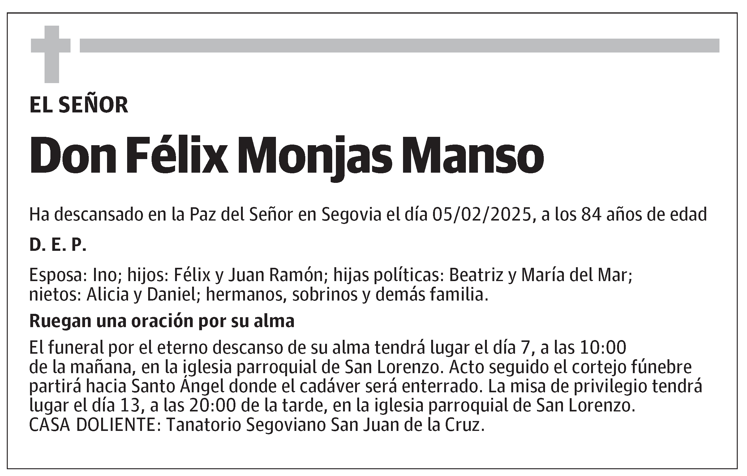 Félix Monjas Manso