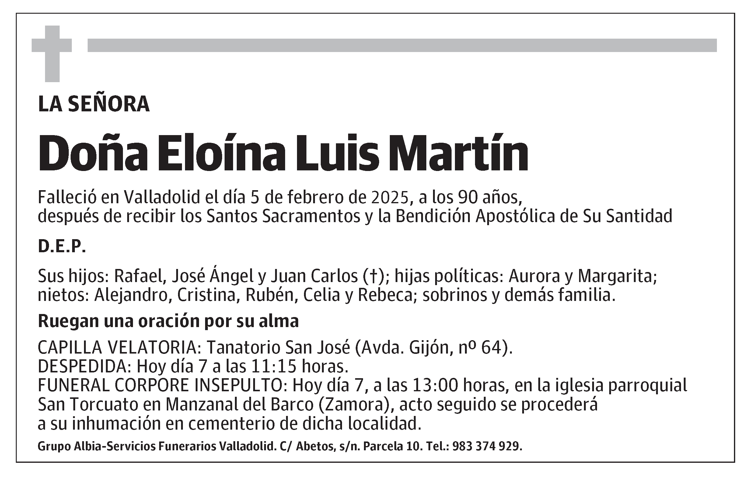 Eloína Luis Martín