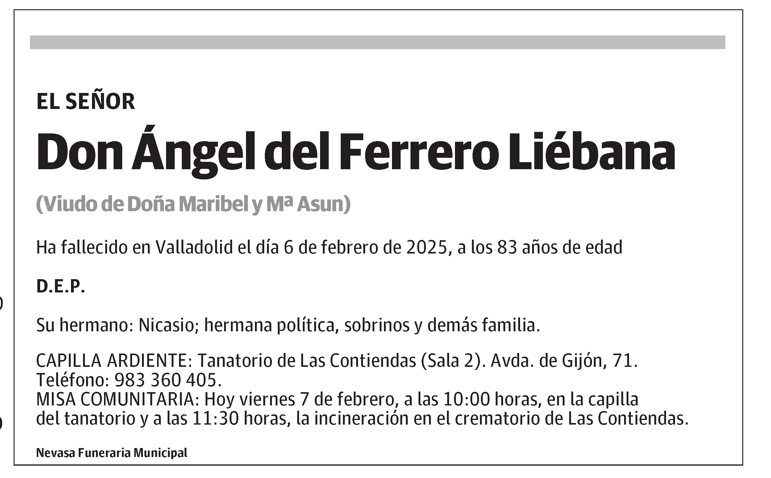 Ángel del Ferrero Liébana