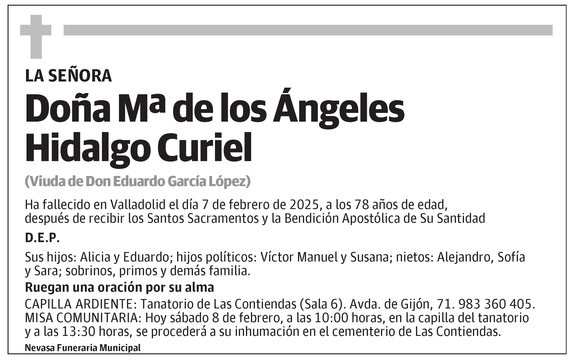 Mª de los Ángeles Hidalgo Curiel