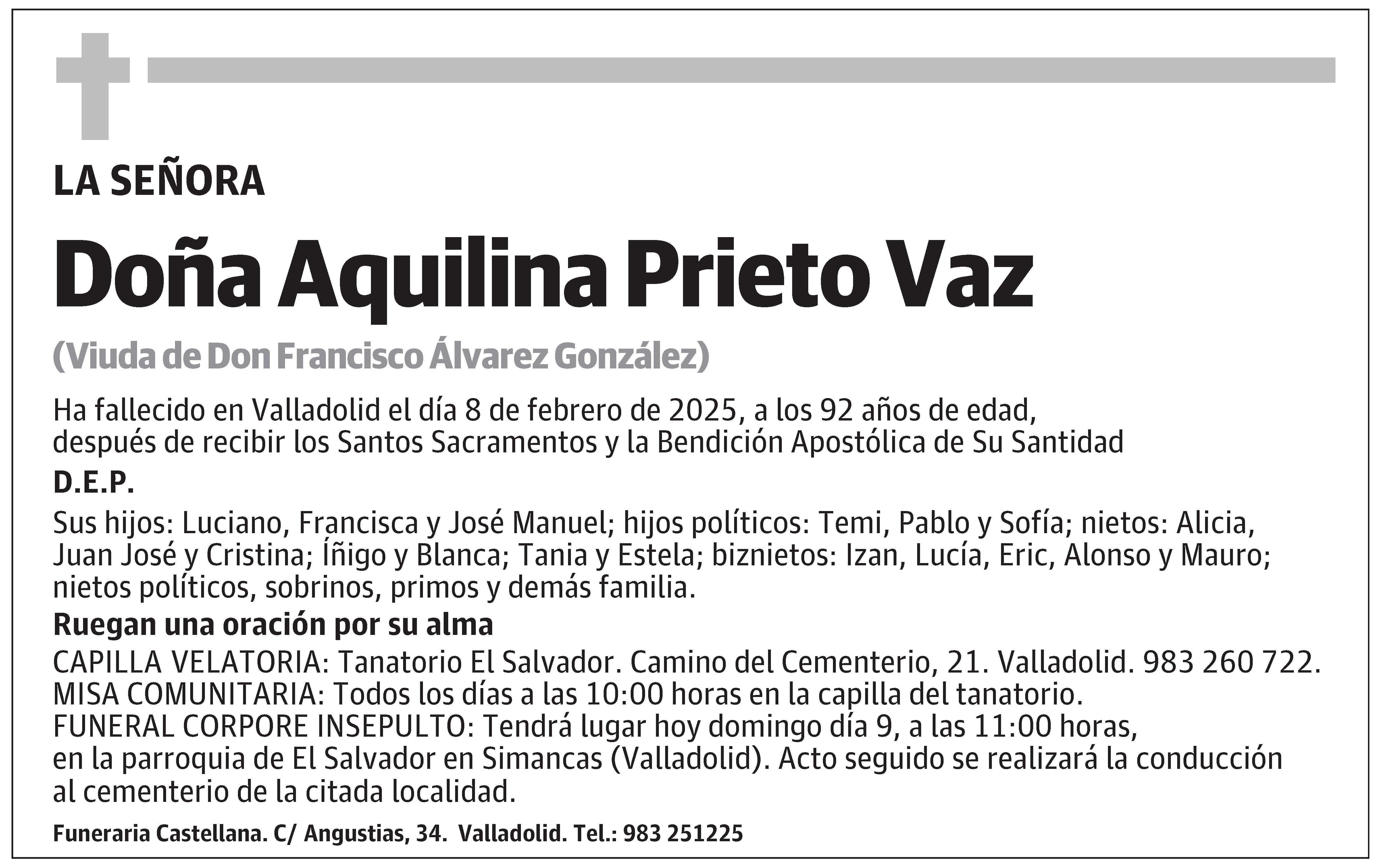 Aquilina Prieto Vaz