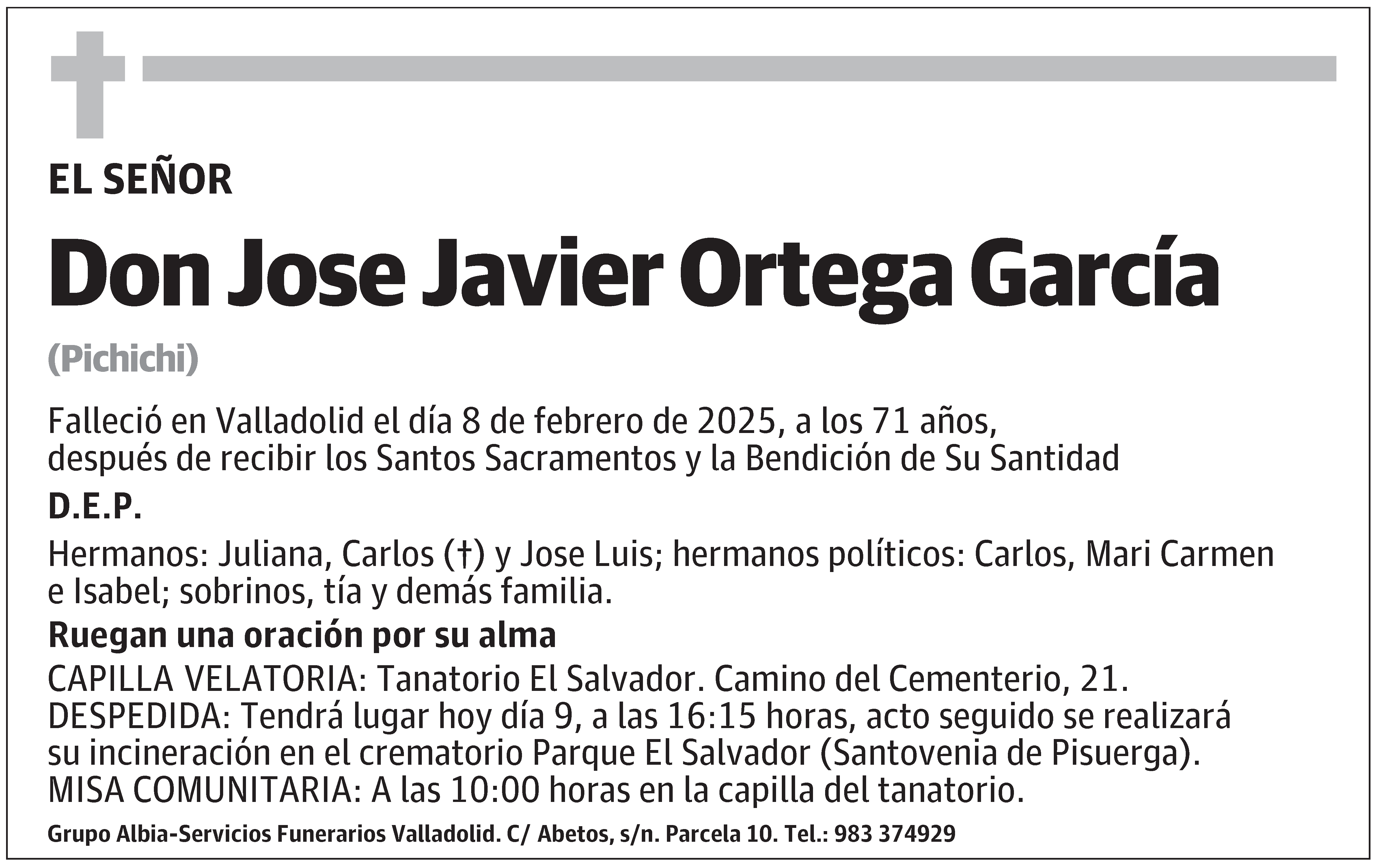 Jose Javier Ortega García