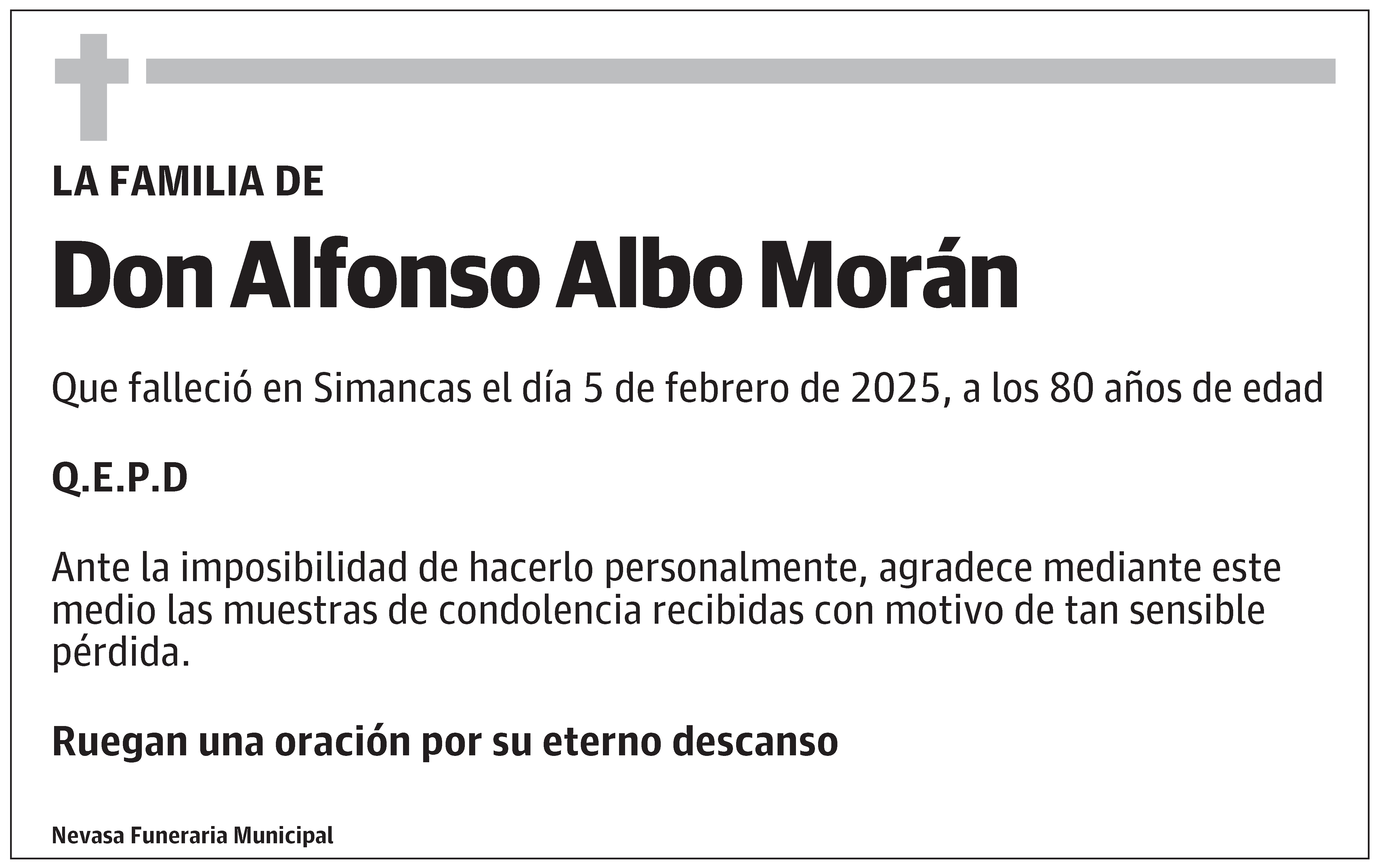 Alfonso Albo Morán