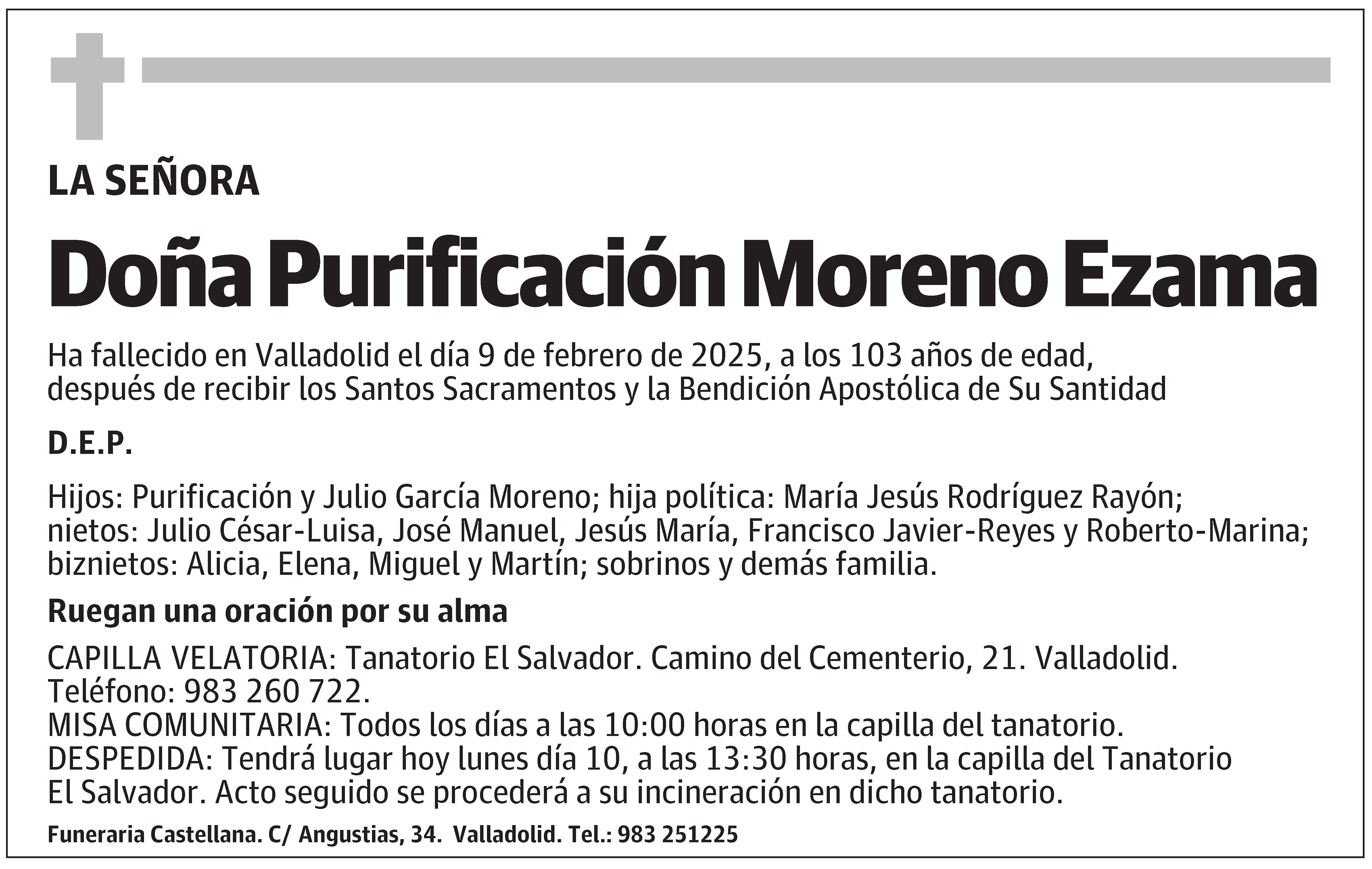 Purificación Moreno Ezama