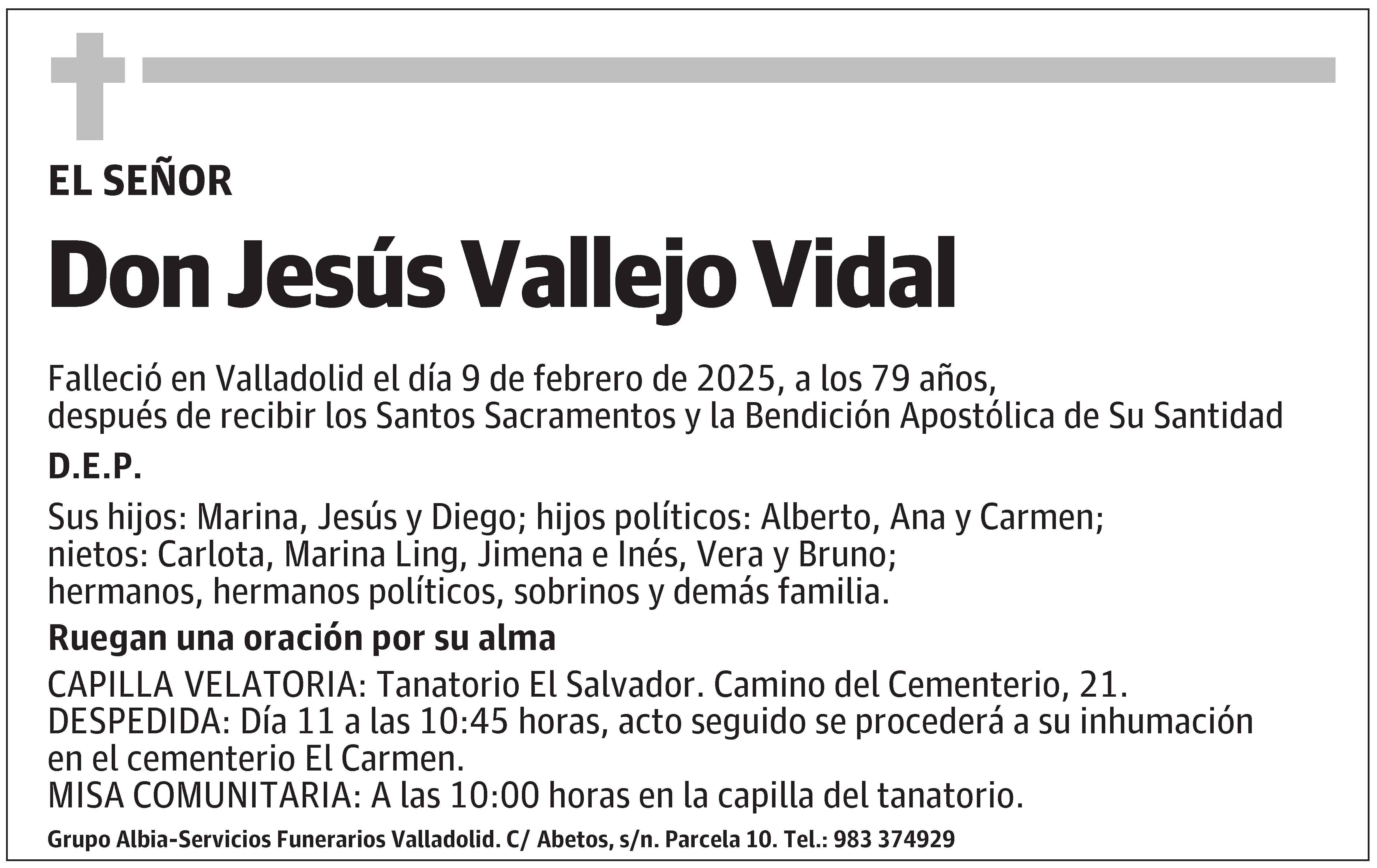 Jesús Vallejo Vidal